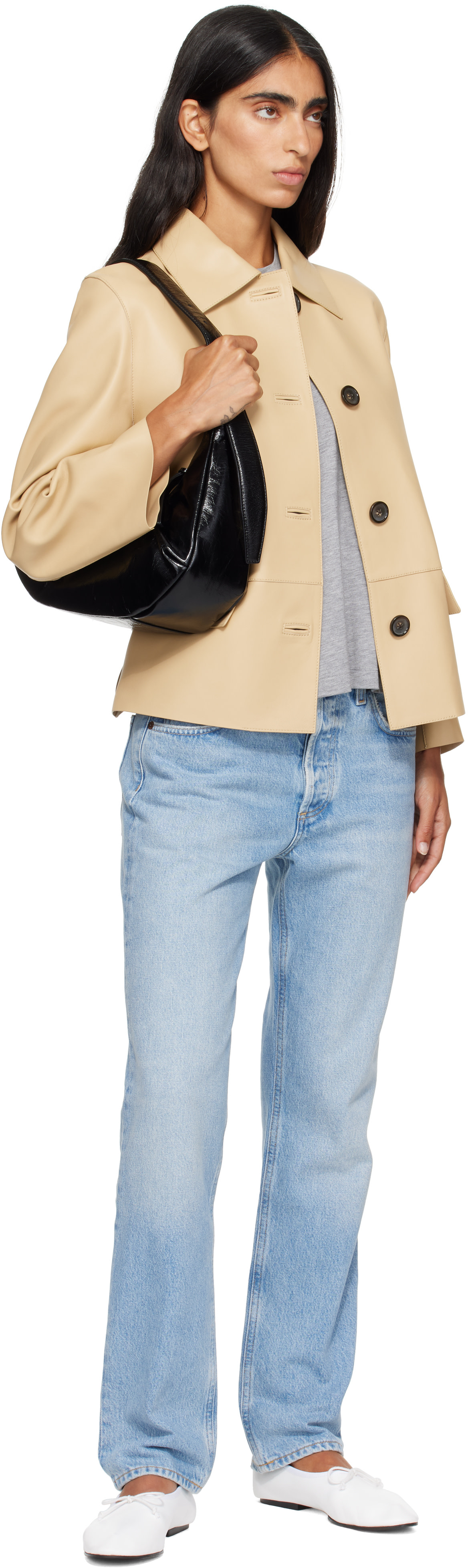 rag & bone - Sac Hudson noir en cuir