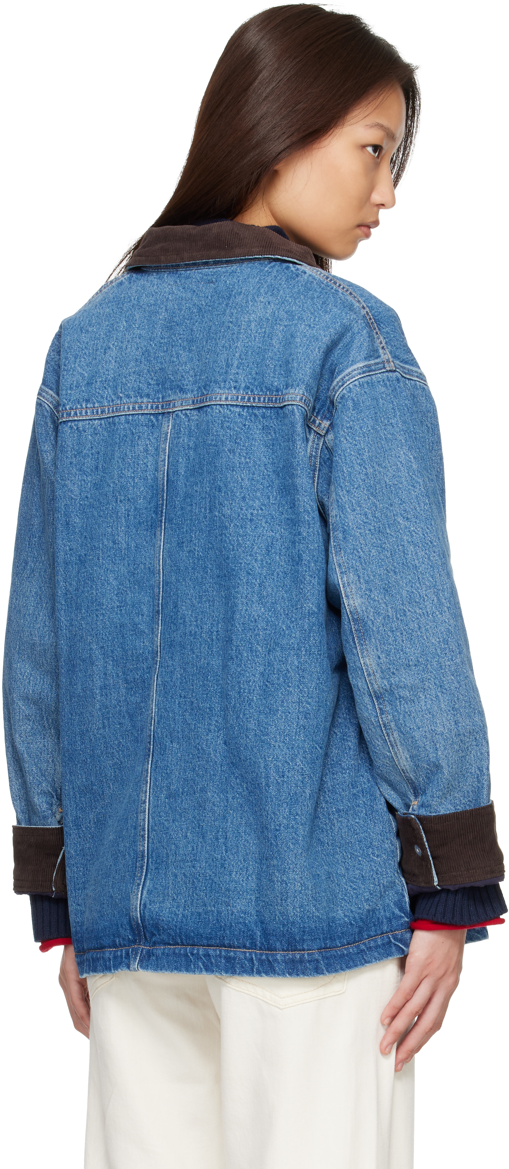 rag & bone - Blue Cassidy Barn Denim Jacket