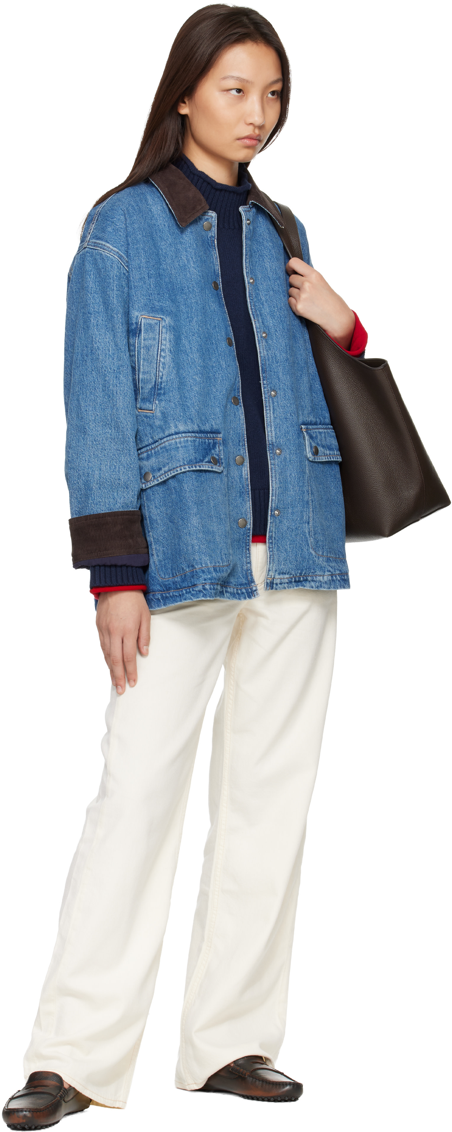 rag & bone - Blue Cassidy Barn Denim Jacket