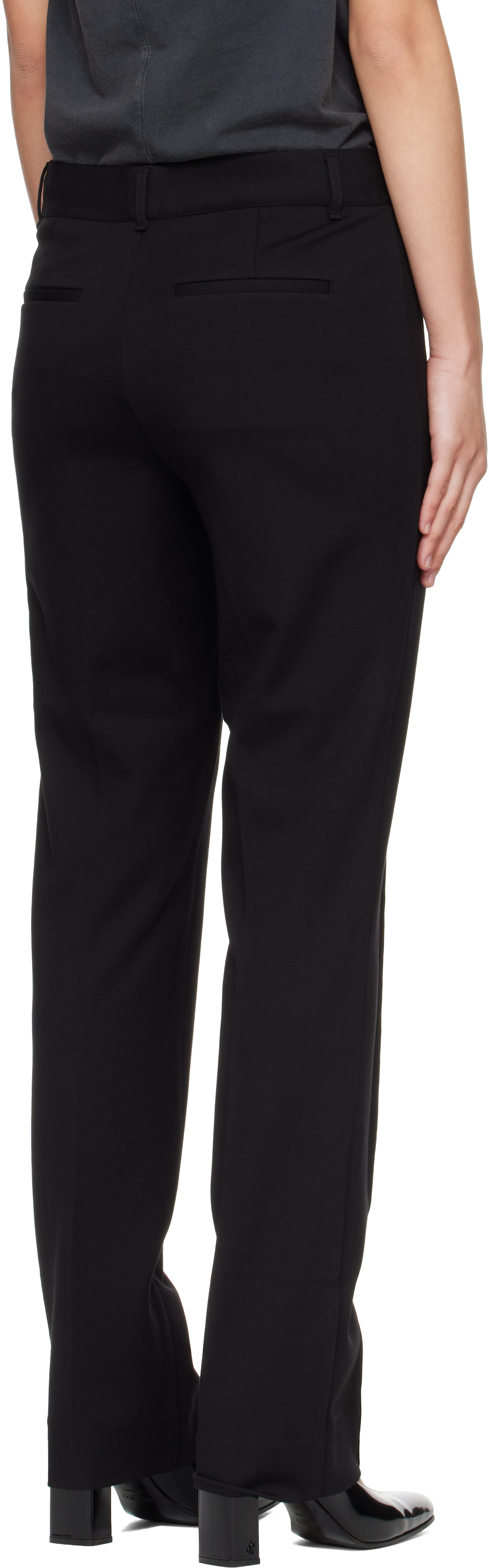 rag & bone - Pantalon-cigarette Sutton noir