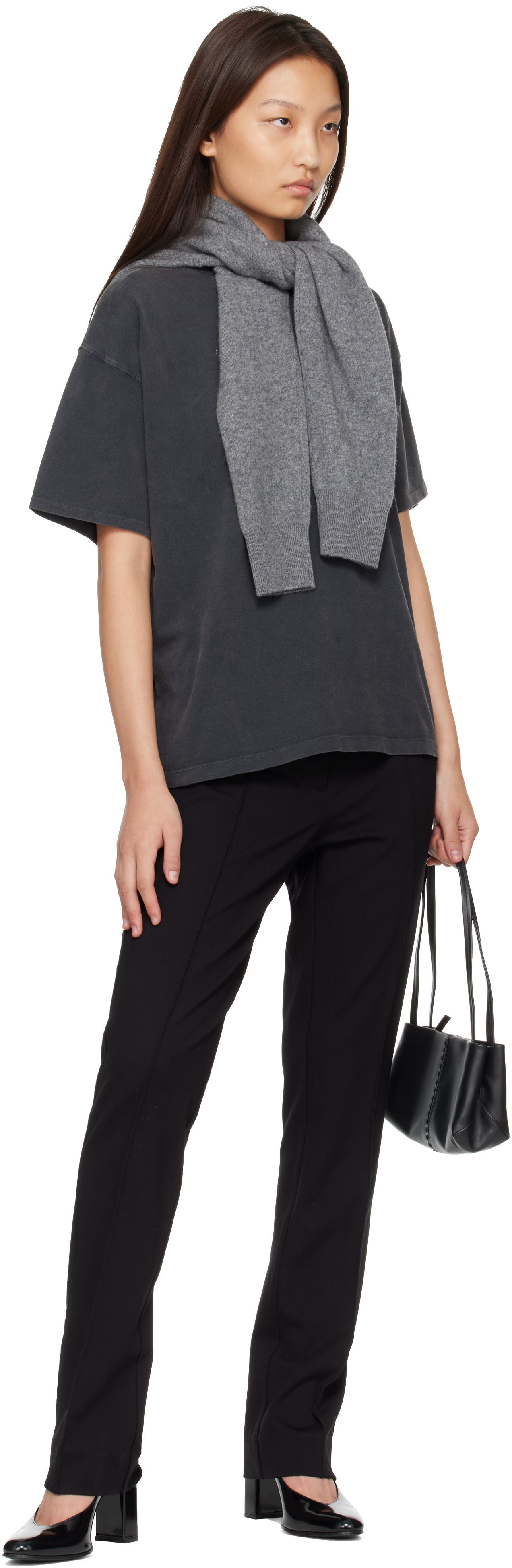rag & bone - Pantalon-cigarette Sutton noir