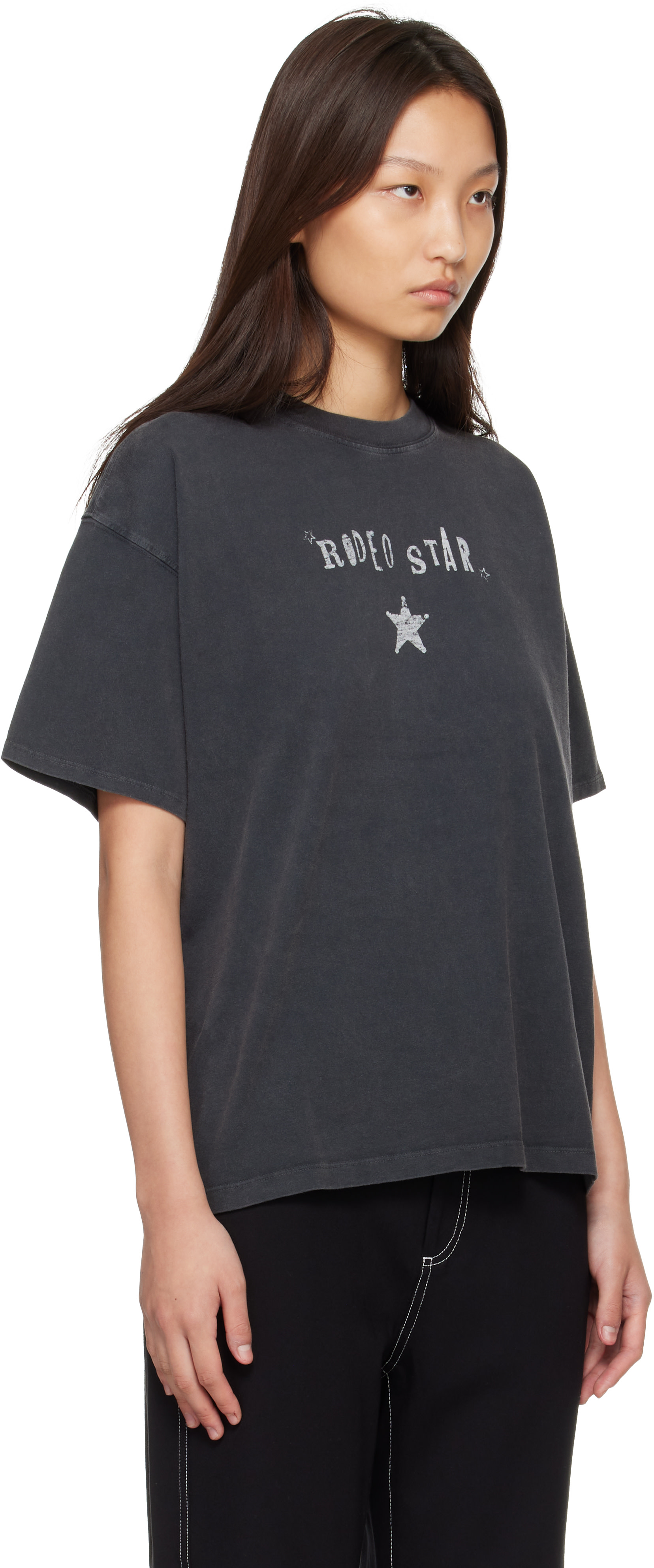 rag & bone - T-shirt 'Rodeo Star' noir