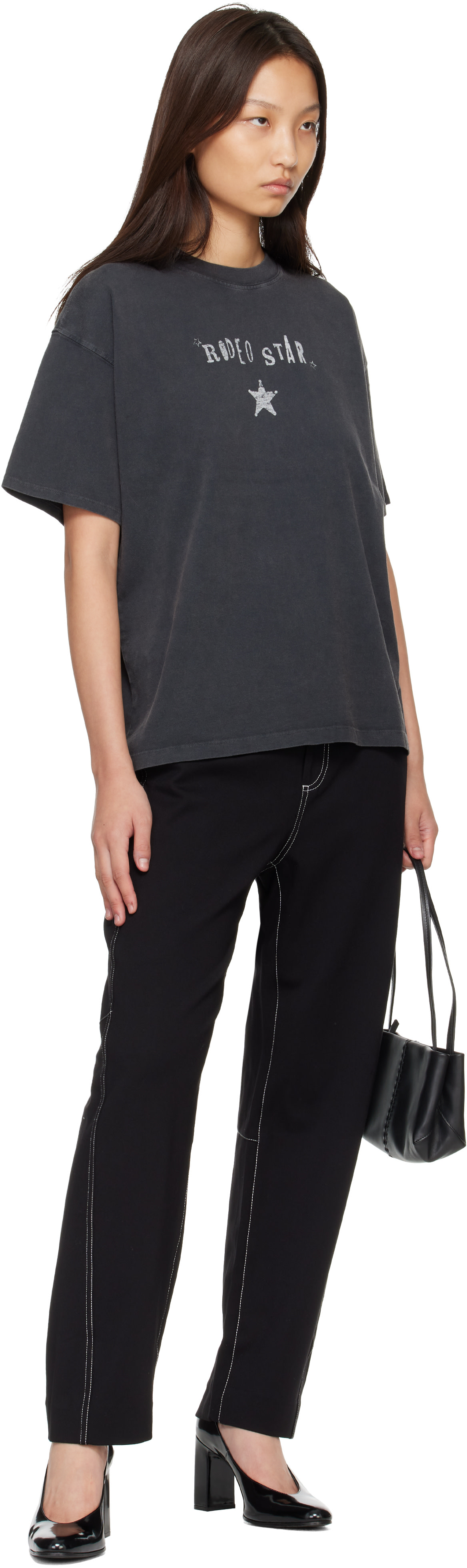 rag & bone - T-shirt 'Rodeo Star' noir