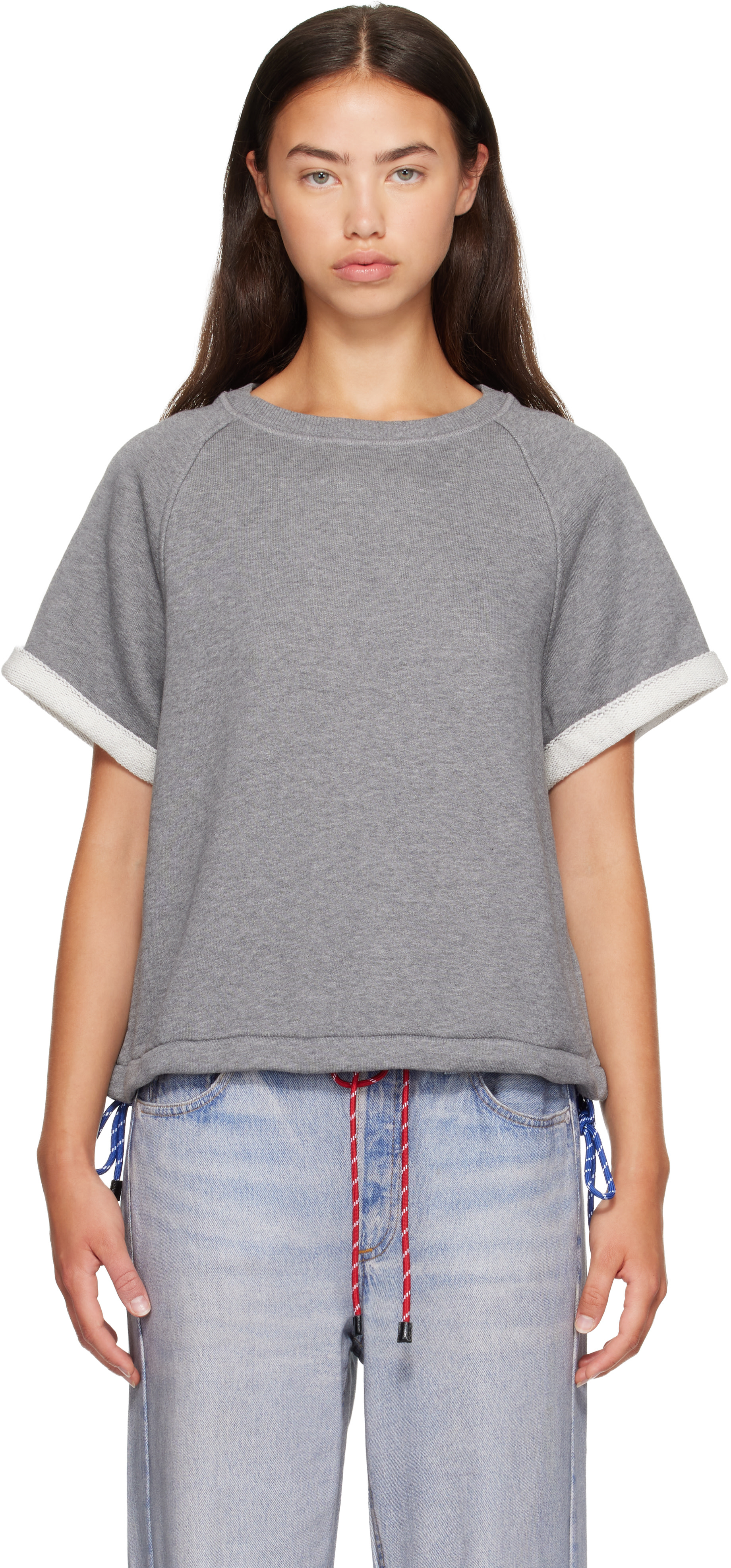 rag & bone - Gray Vintage Terry T-shirt