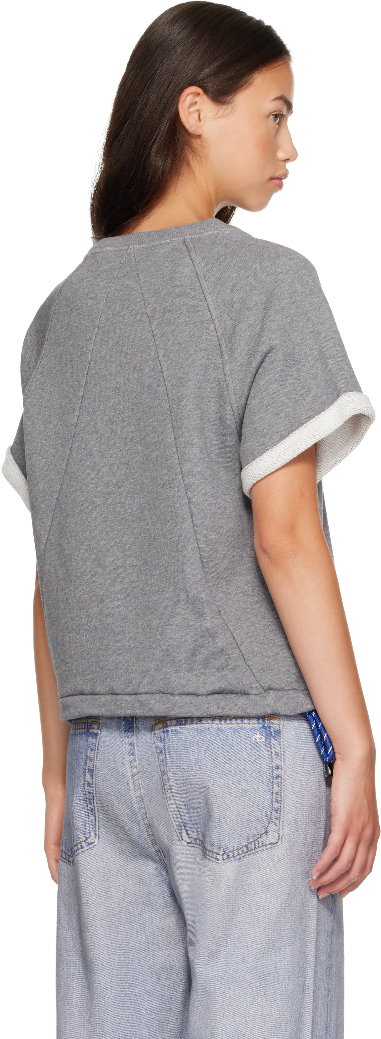 rag & bone - Gray Vintage Terry T-shirt