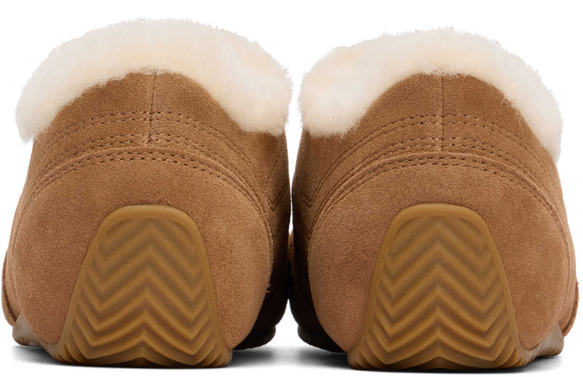 rag & bone - Baskets de course étroites rétro brun clair