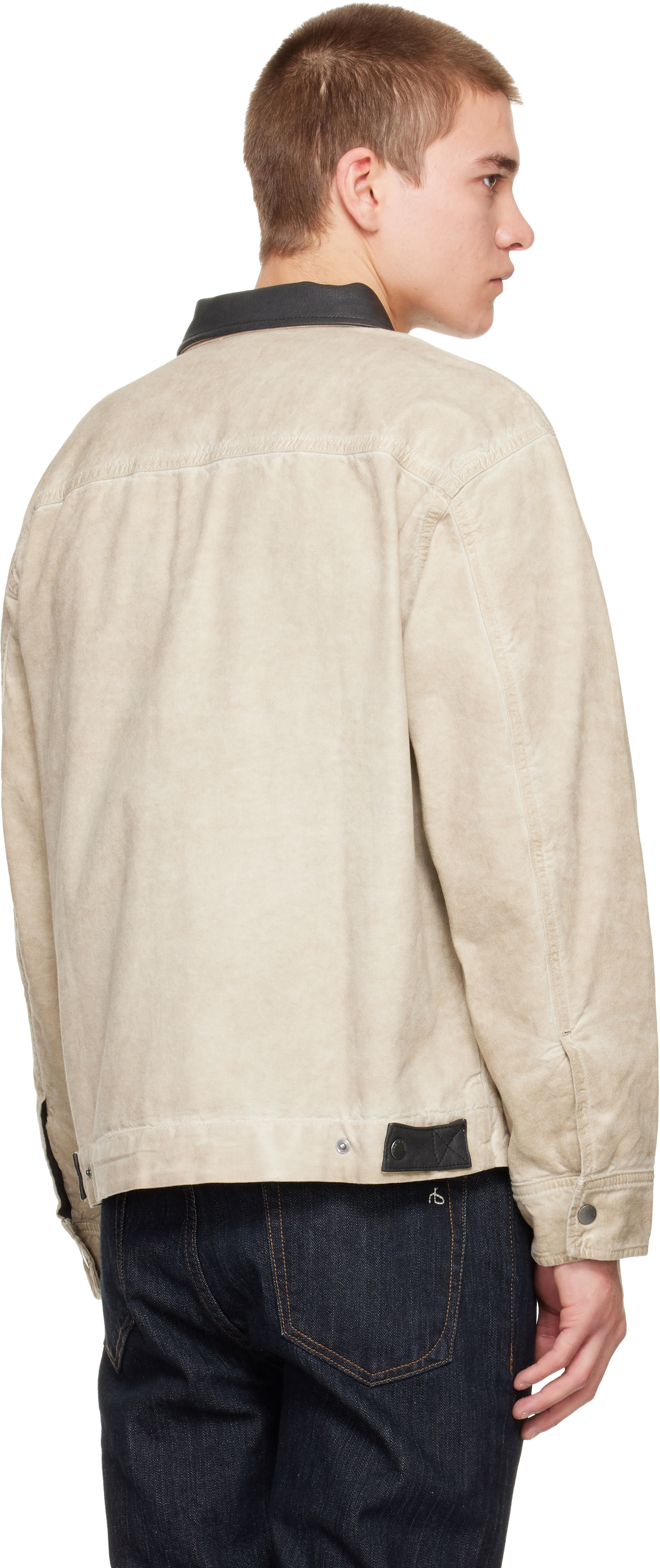 rag & bone - Off-White Canvas Workwear Jacket