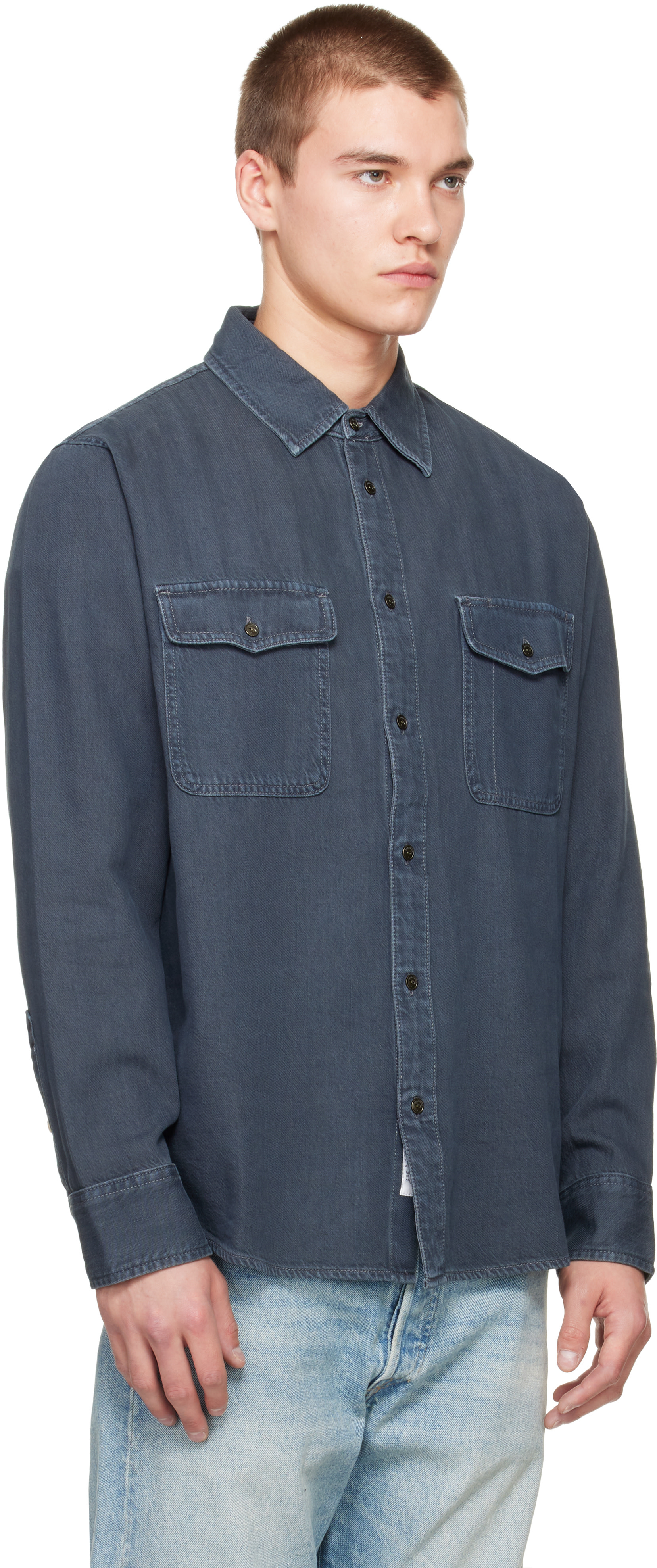 rag & bone - Blue Jack Infuse Denim Shirt