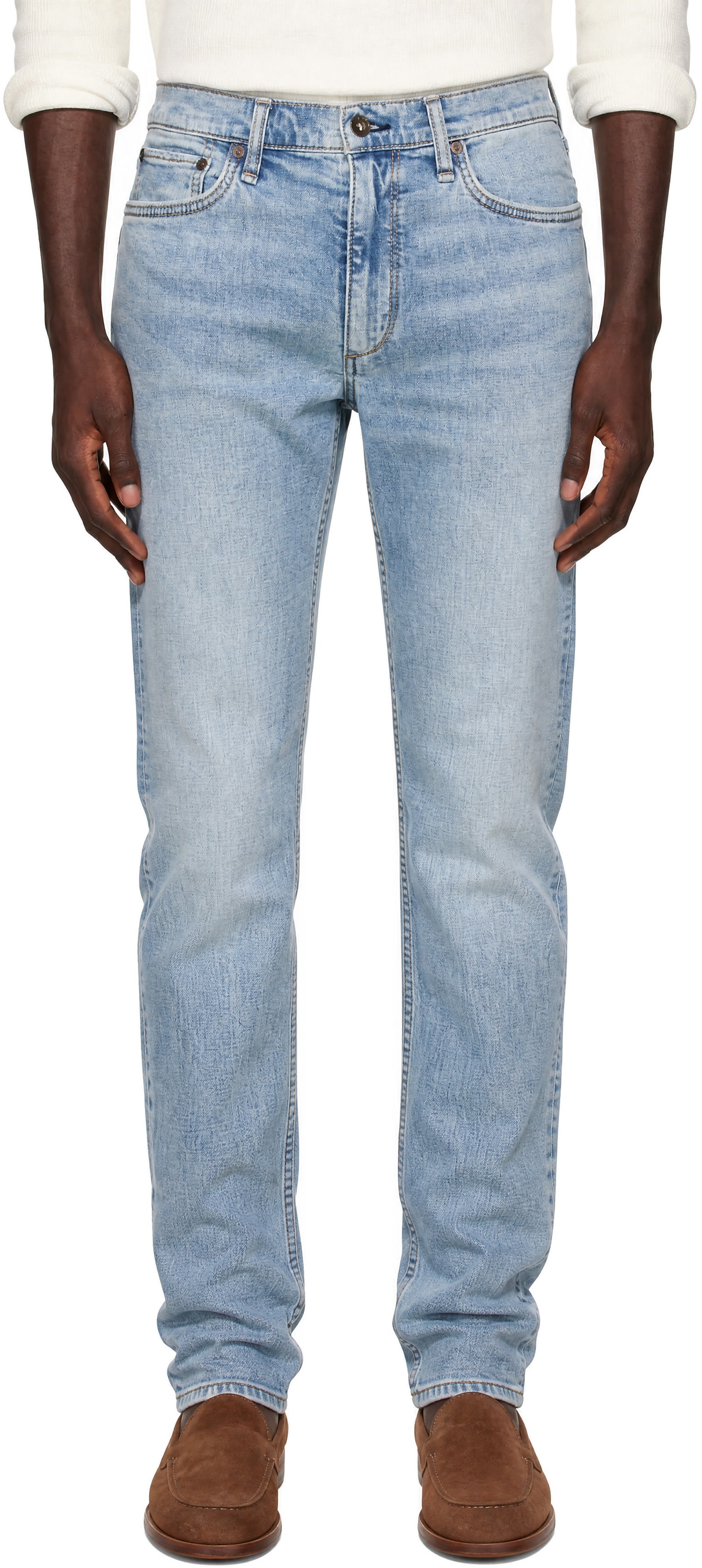 rag & bone - Jean ajusté Fit 2 bleu
