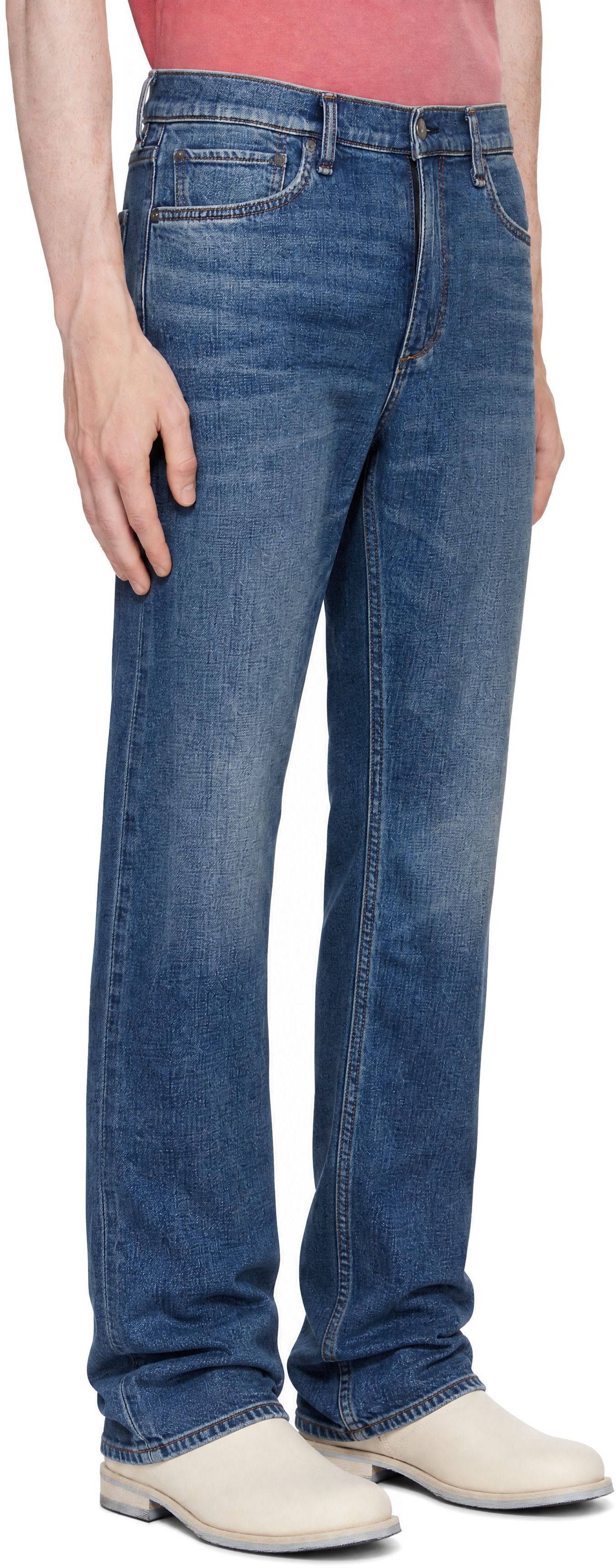 rag & bone - Jean ajusté Fit 2 bleu