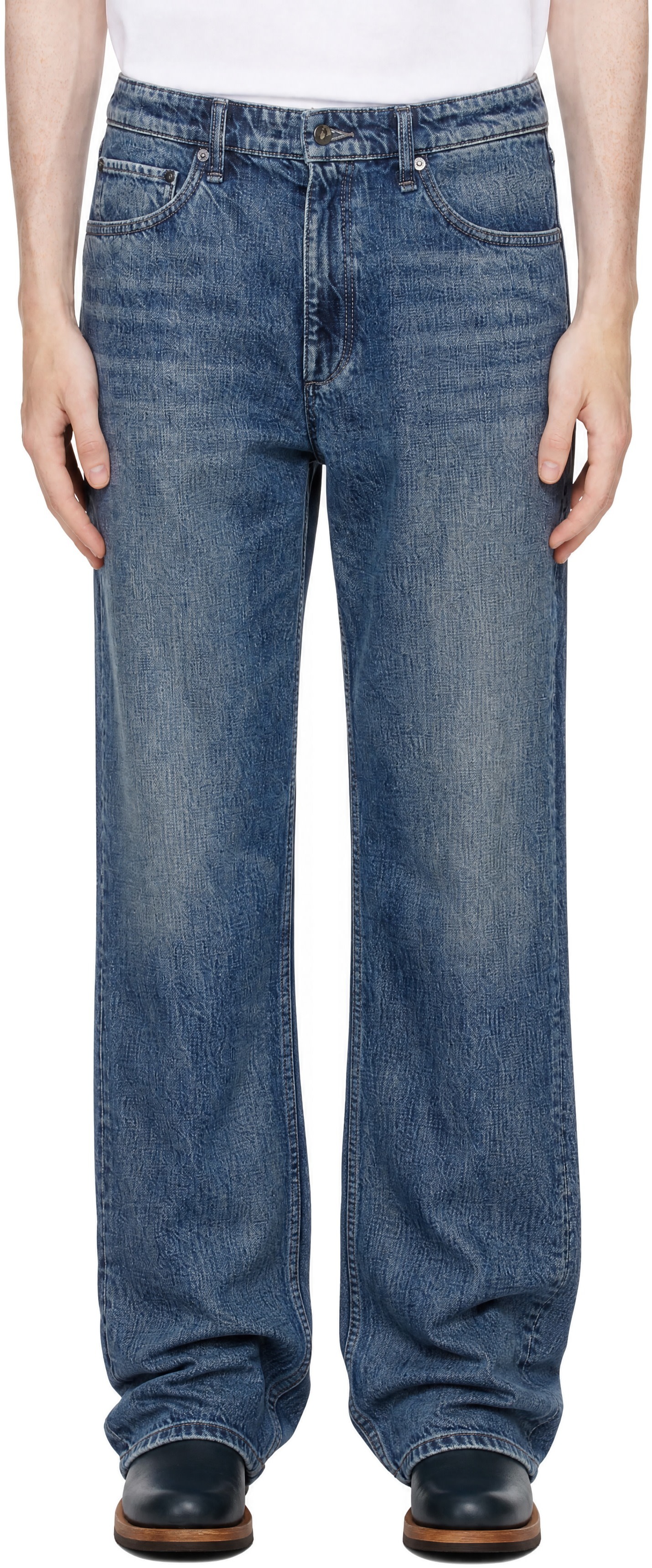 rag & bone - ブルー Fit 4 Straight ジーンズ
