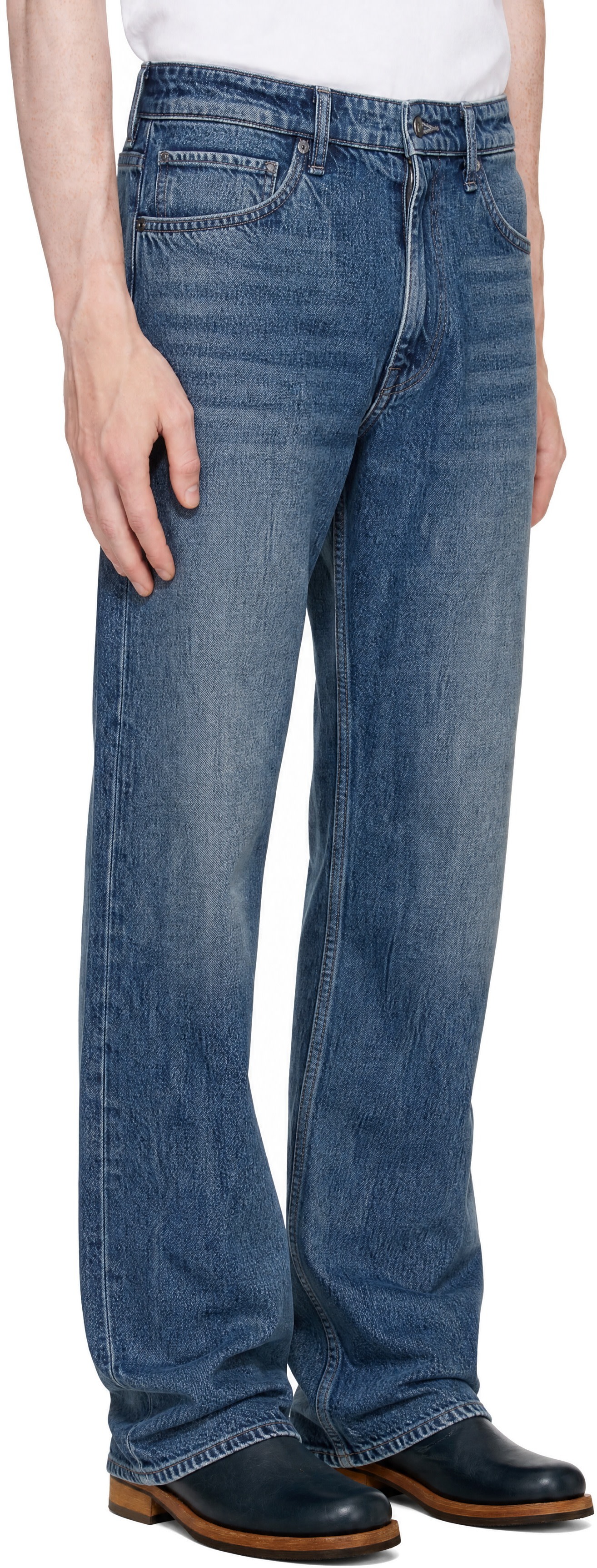 rag & bone - ブルー Fit 4 Straight ジーンズ