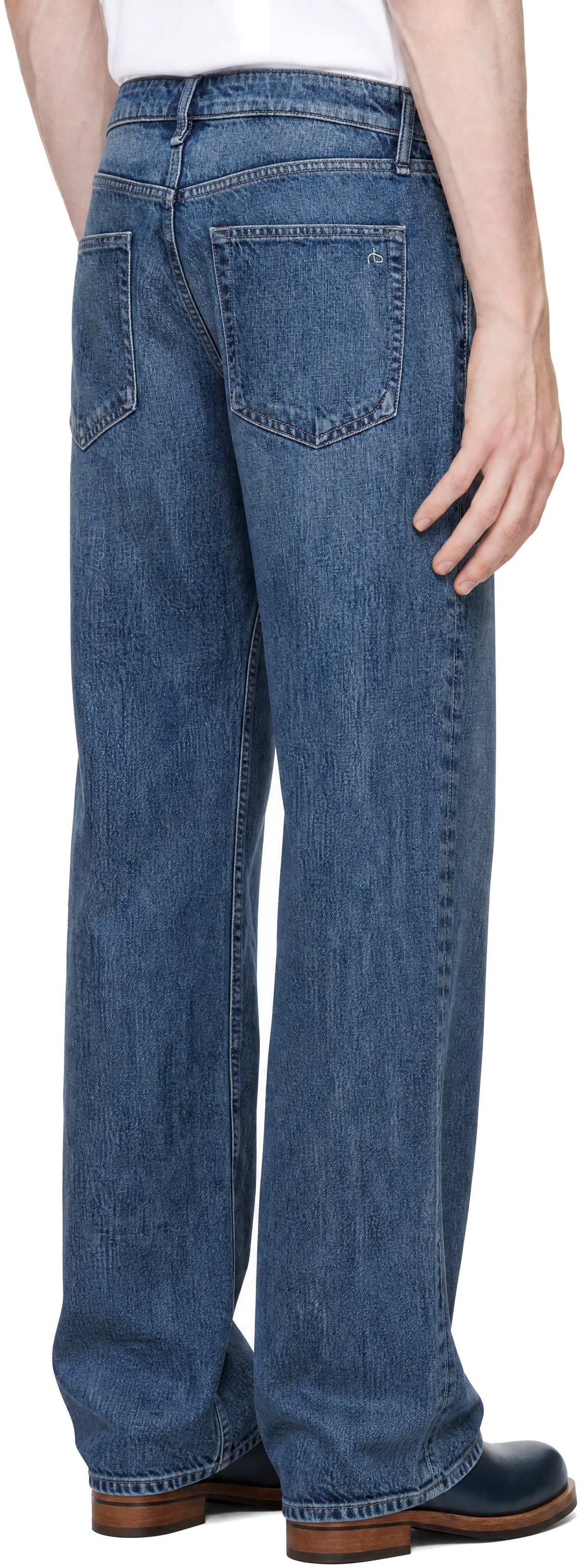 rag & bone - ブルー Fit 4 Straight ジーンズ