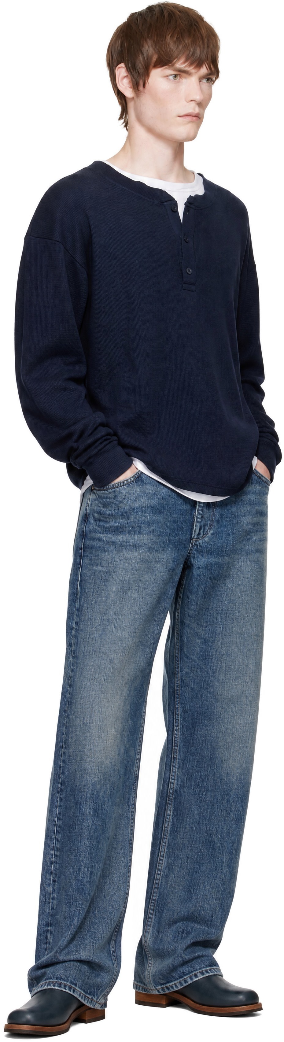 rag & bone - ブルー Fit 4 Straight ジーンズ