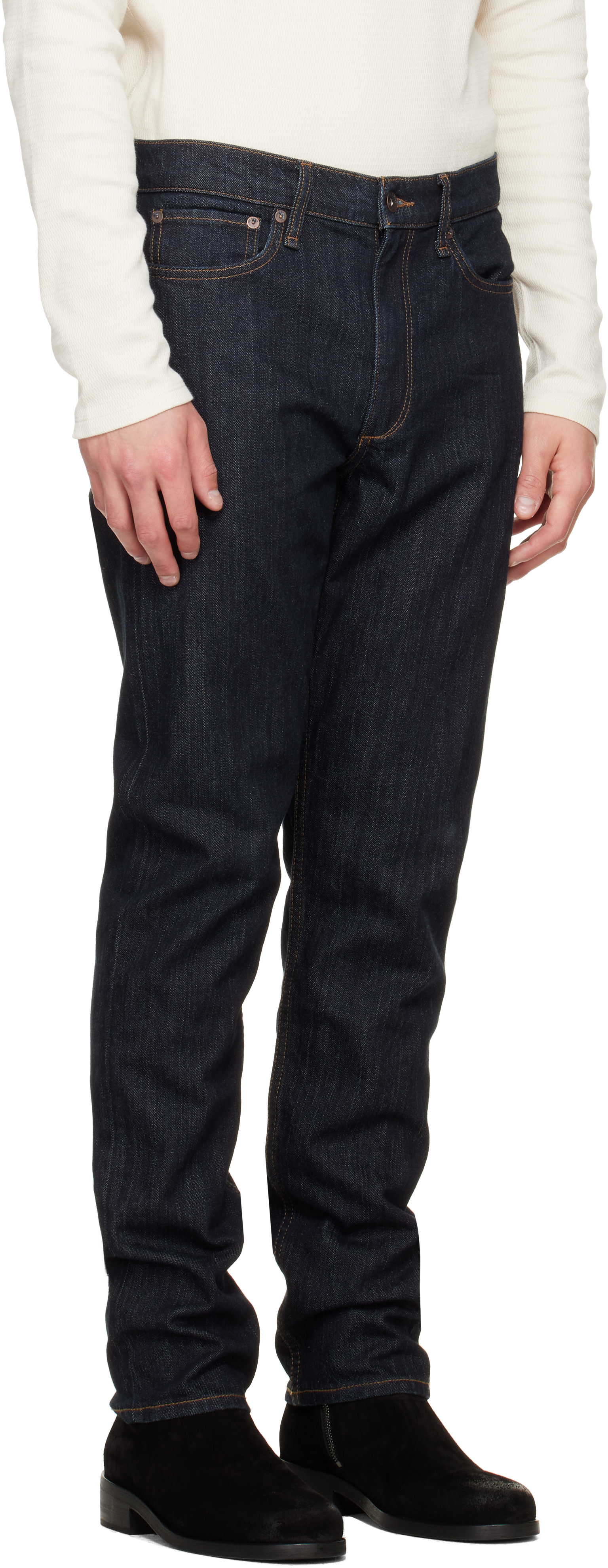 rag & bone - Navy Fit 2 Slim Jeans