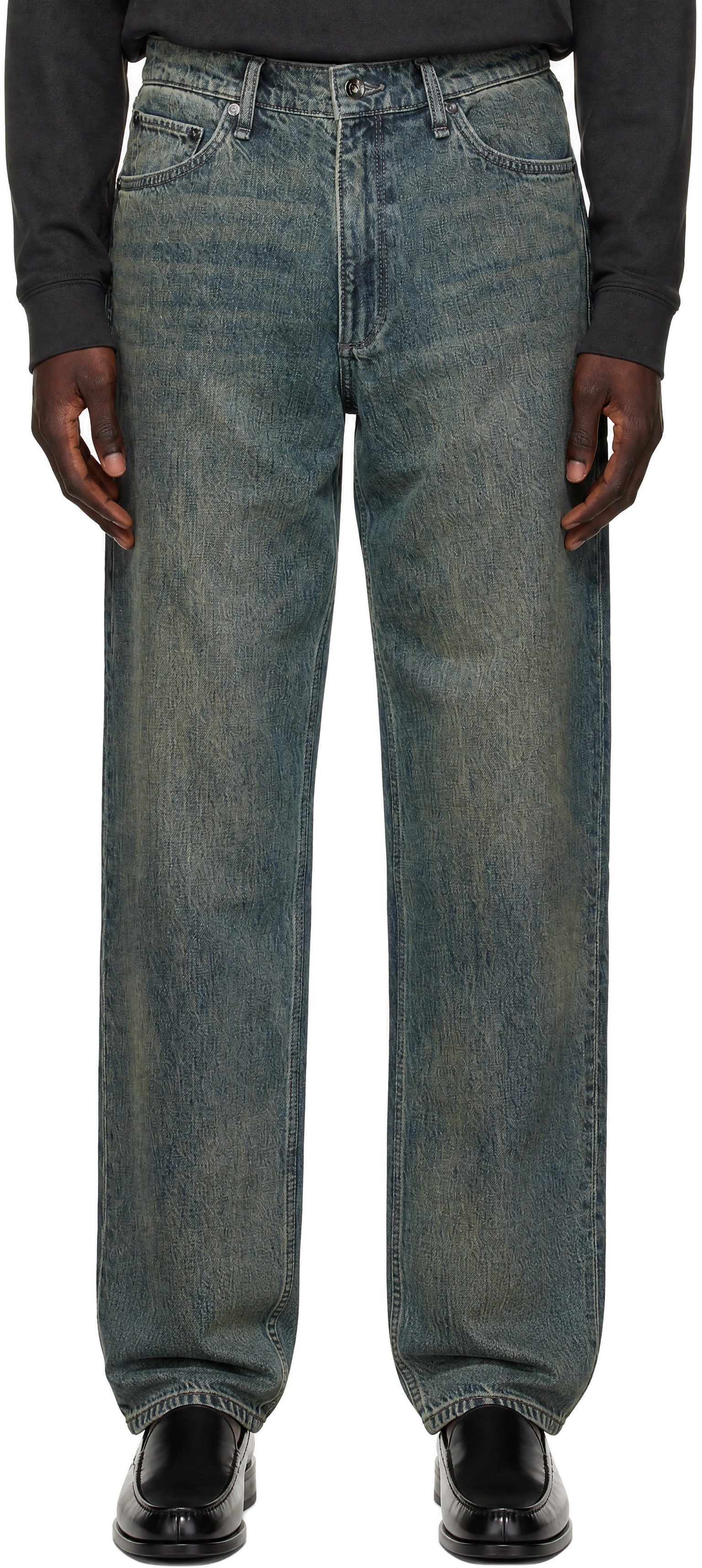rag & bone - Blue Baggy Infuse Jeans