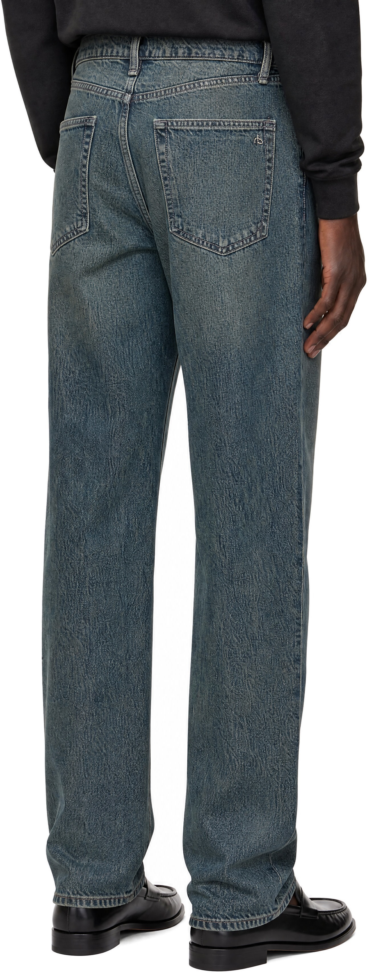 rag & bone - Blue Baggy Infuse Jeans