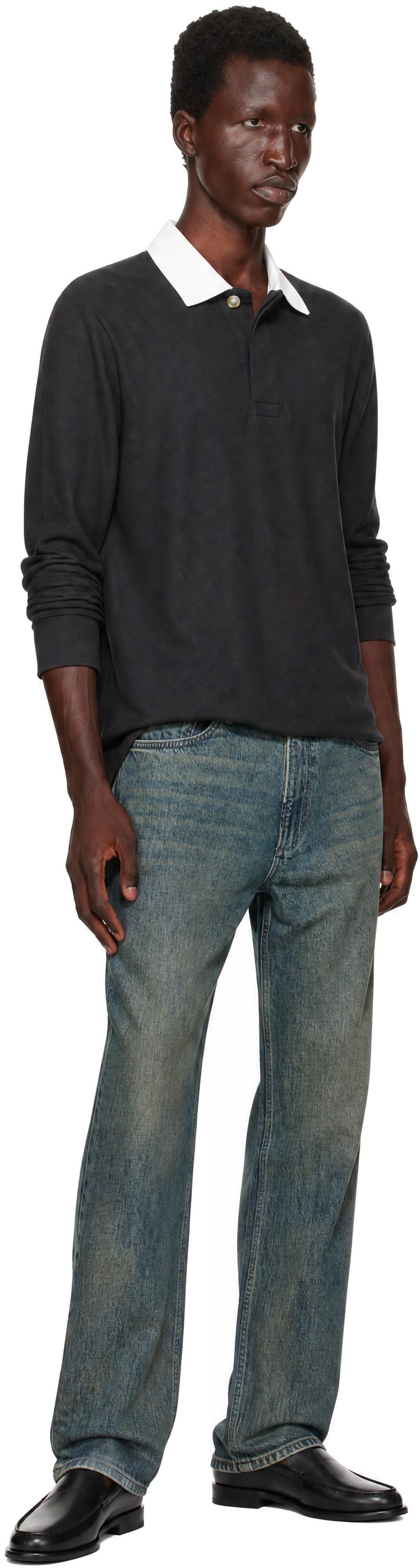 rag & bone - Blue Baggy Infuse Jeans