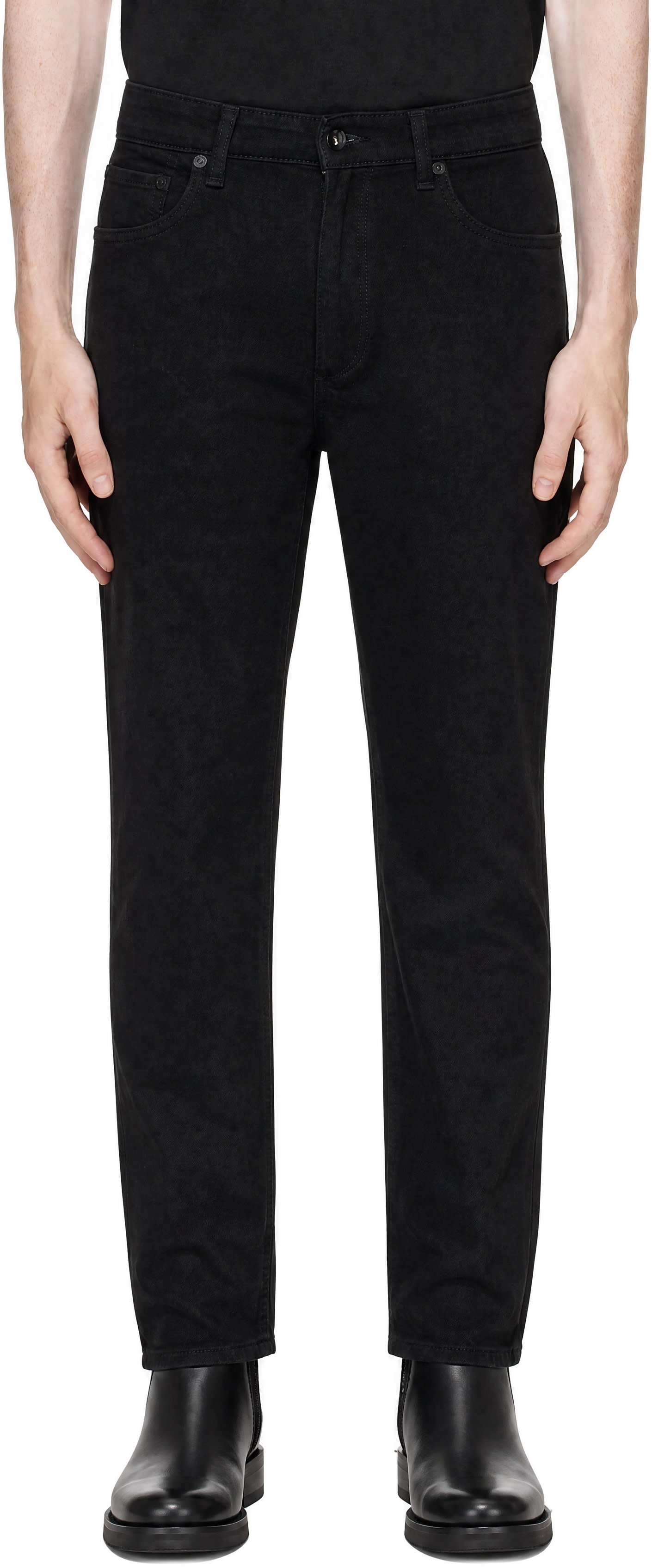 rag & bone - ブラック Fit 4 Straight ジーンズ