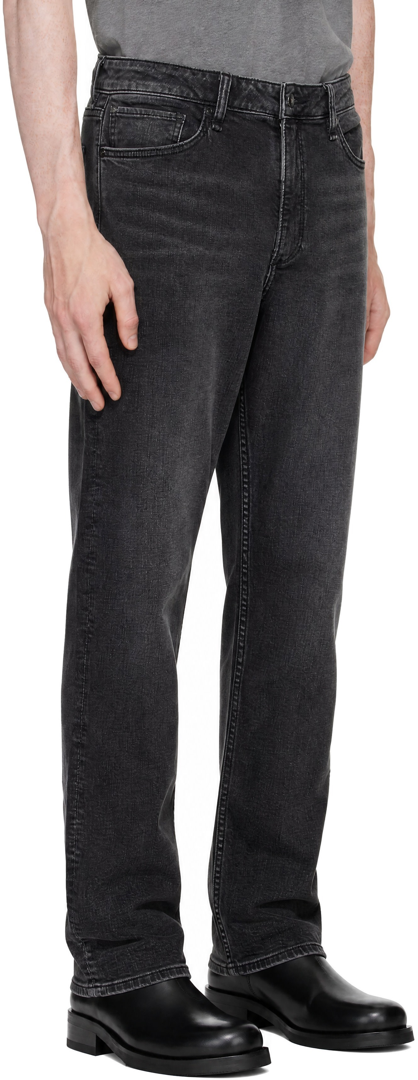 rag & bone - Gray Fit 3 Athletic Jeans