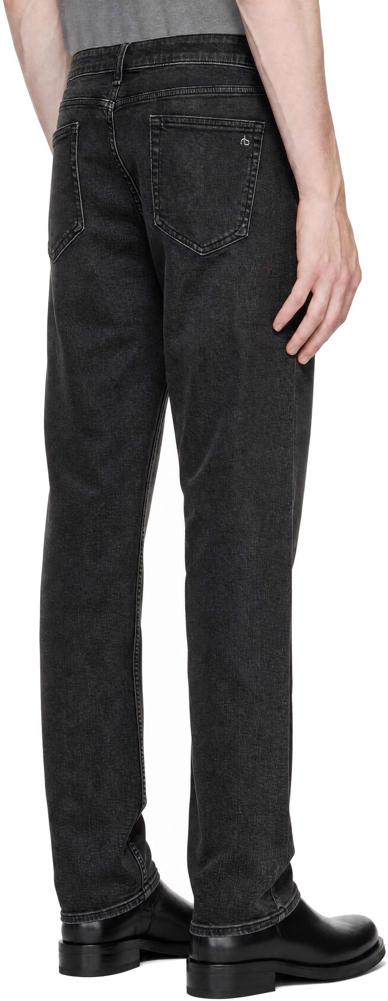 rag & bone - Gray Fit 3 Athletic Jeans