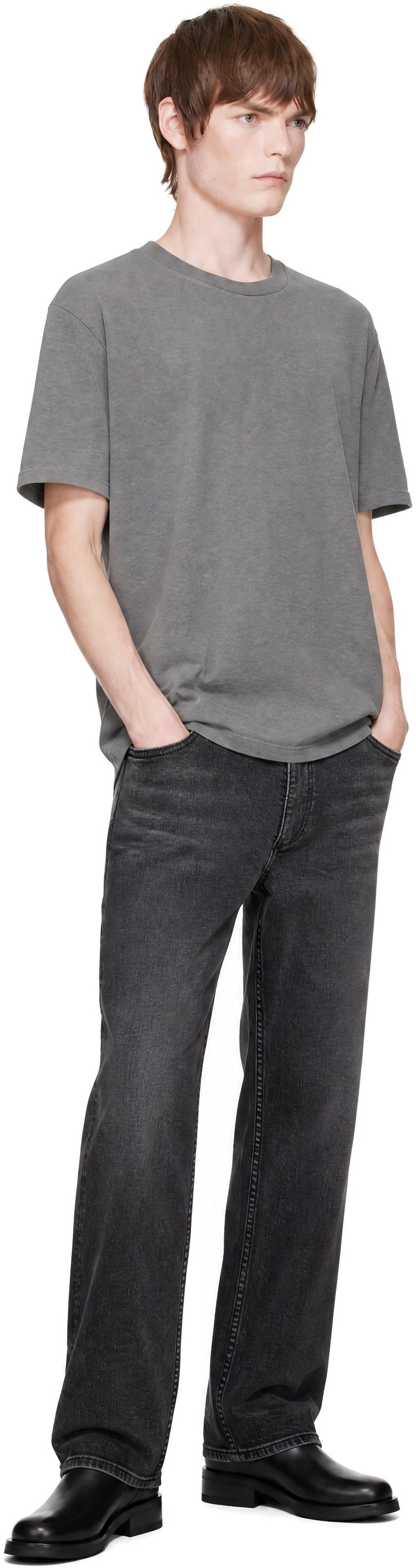 rag & bone - Gray Fit 3 Athletic Jeans