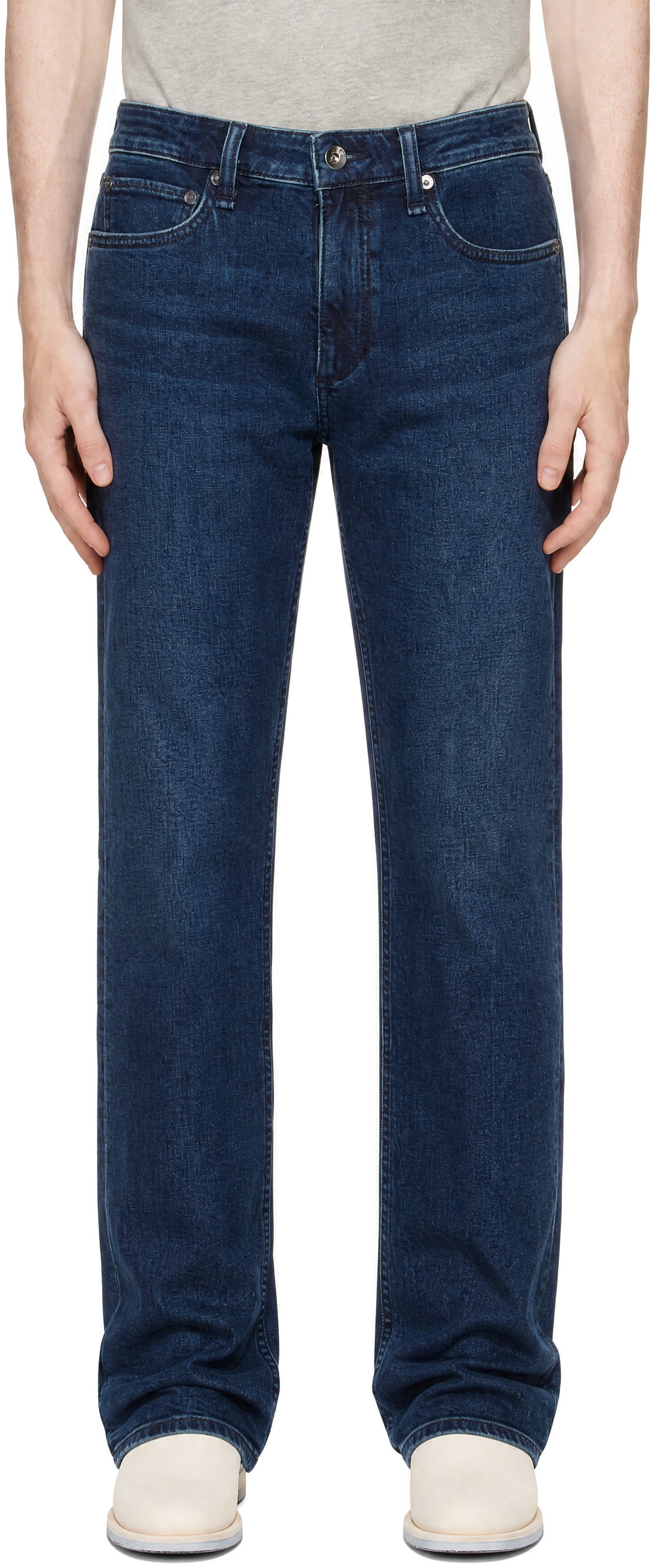 rag & bone - Blue Fit 3 Athletic Jeans