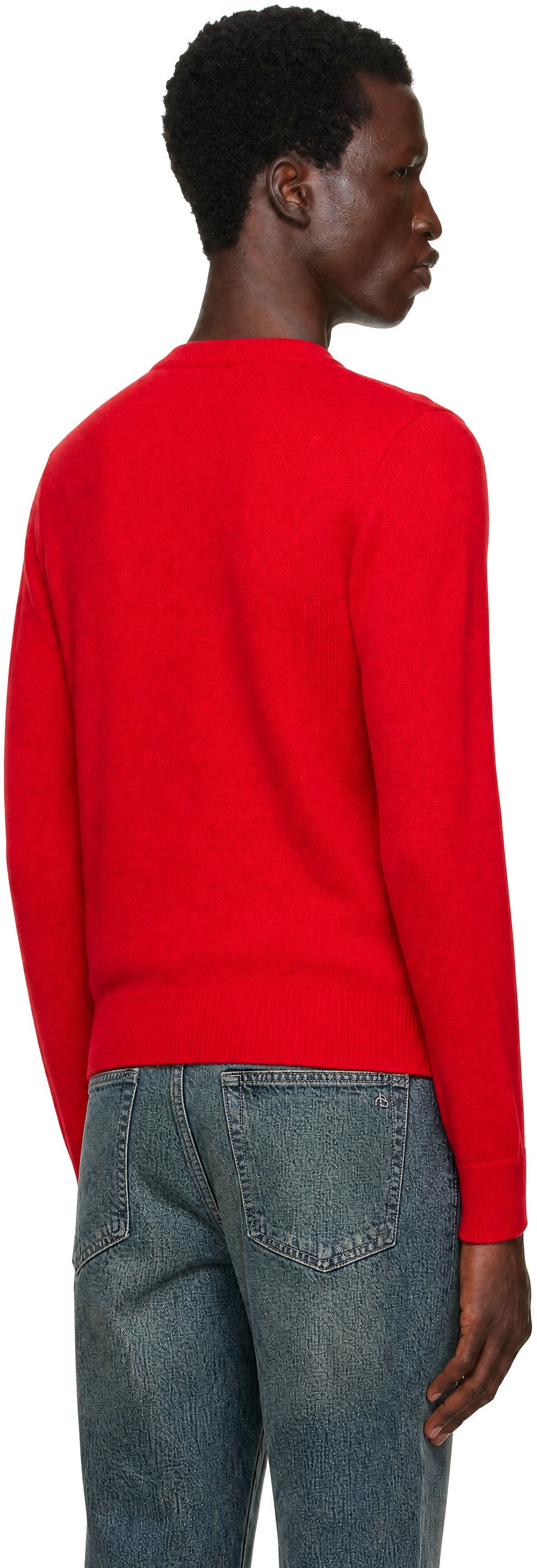 rag & bone - Red Vernon Cashmere Sweater