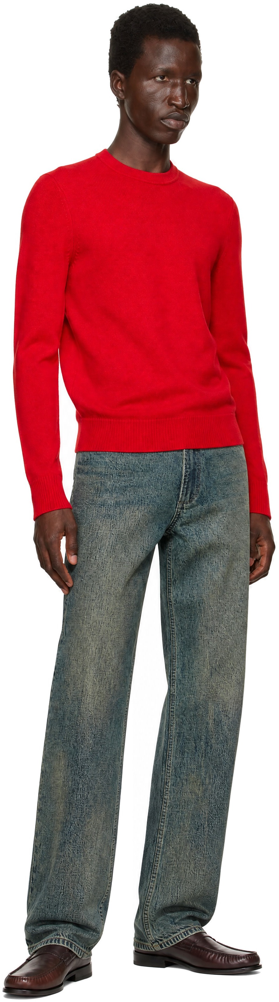 rag & bone - Red Vernon Cashmere Sweater