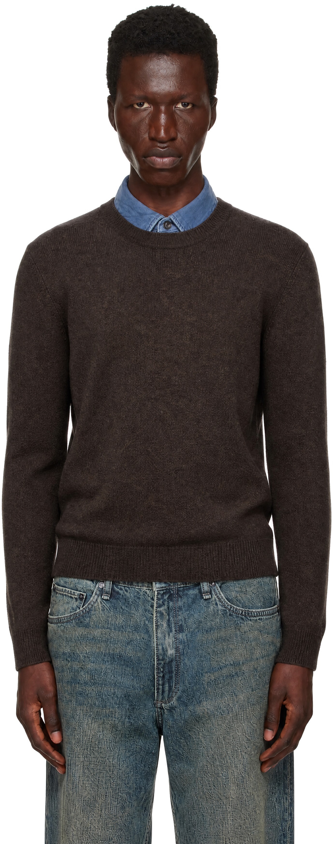 rag & bone - Brown Vernon Cashmere Sweater