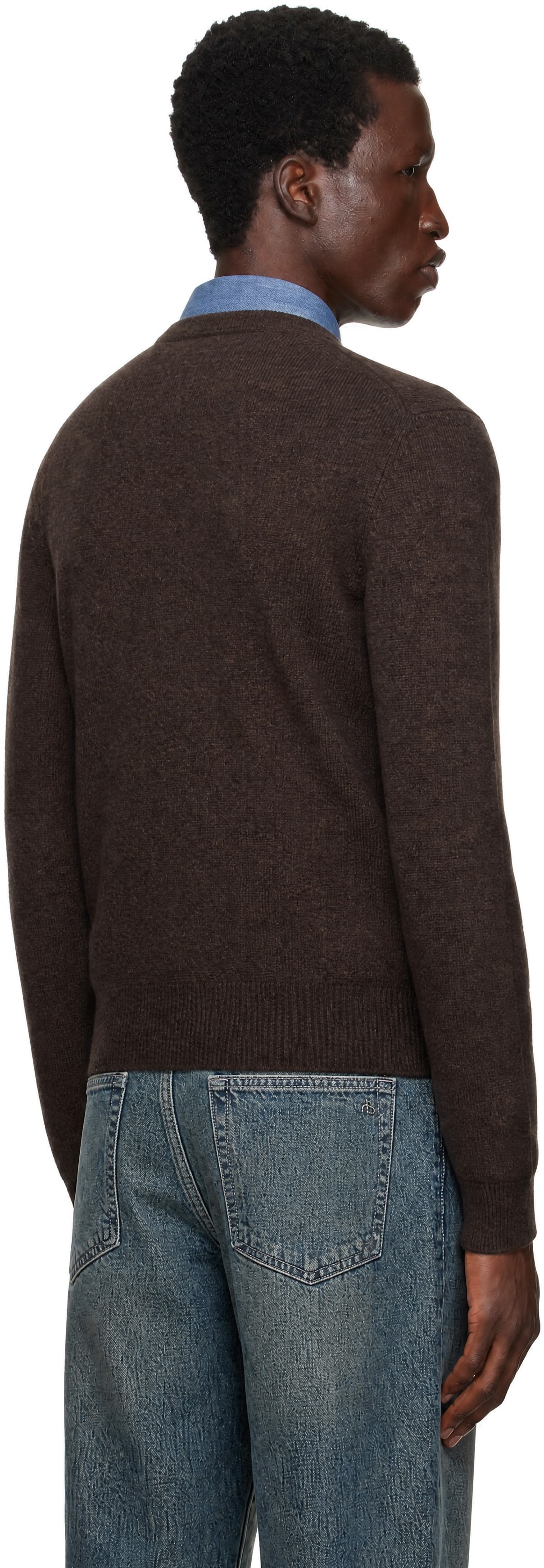 rag & bone - Brown Vernon Cashmere Sweater