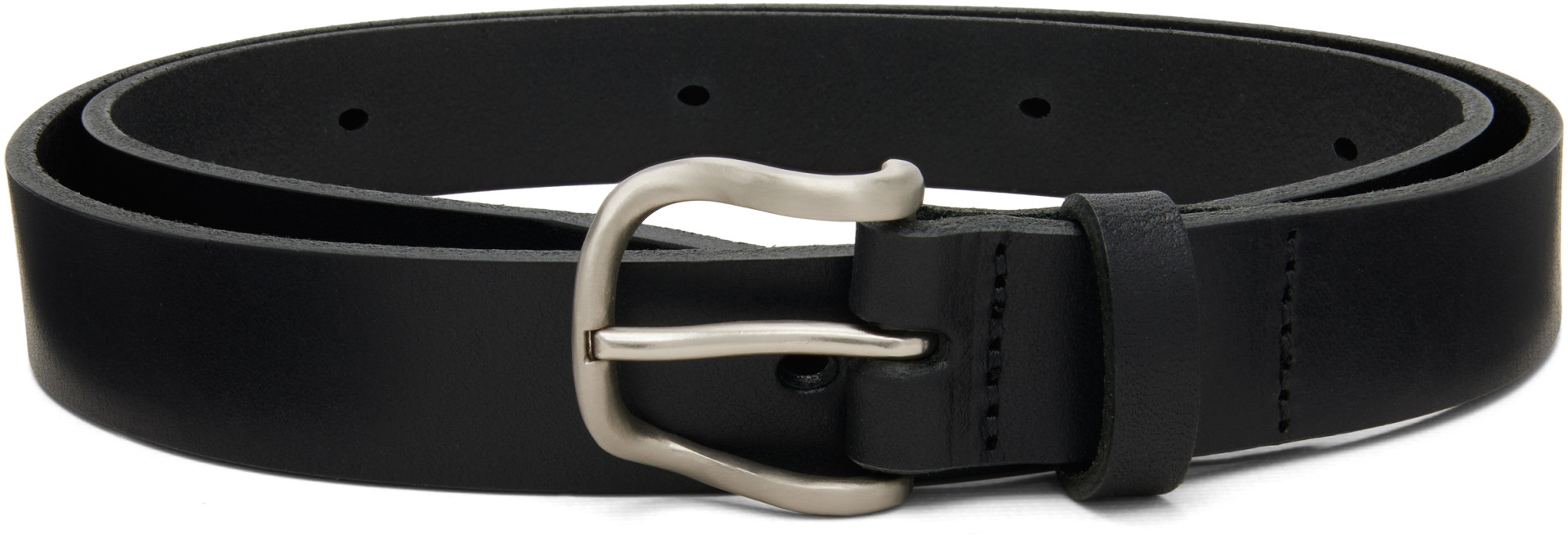 SOSHIOTSUKI - Black Drape Buckle Belt