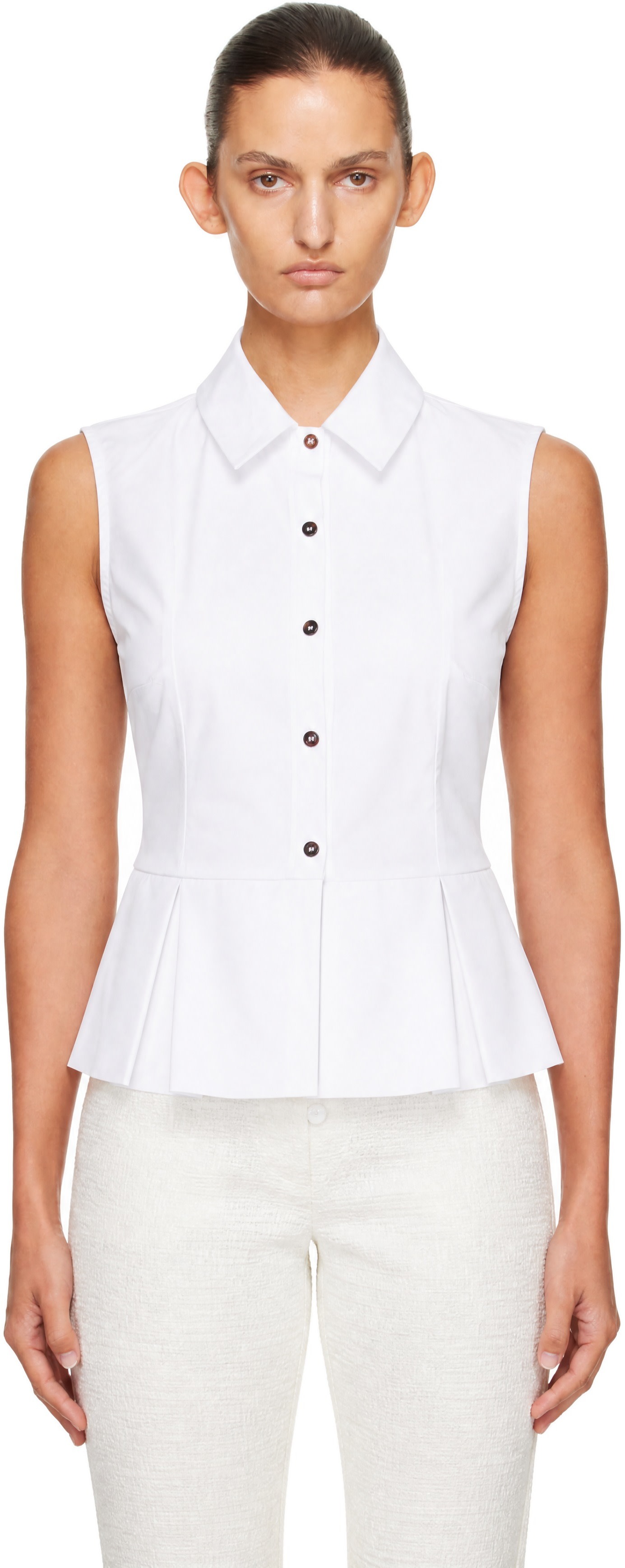 Super YAYA - Chemise Beni blanche