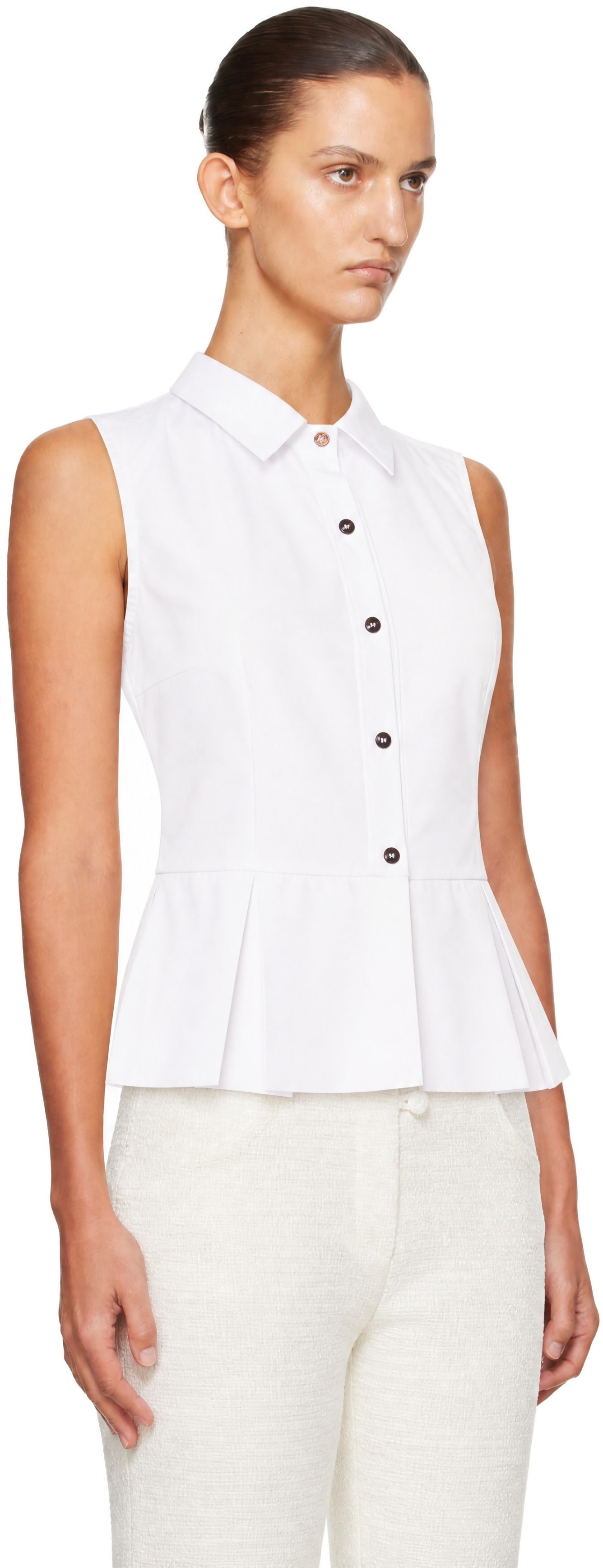 Super YAYA - Chemise Beni blanche
