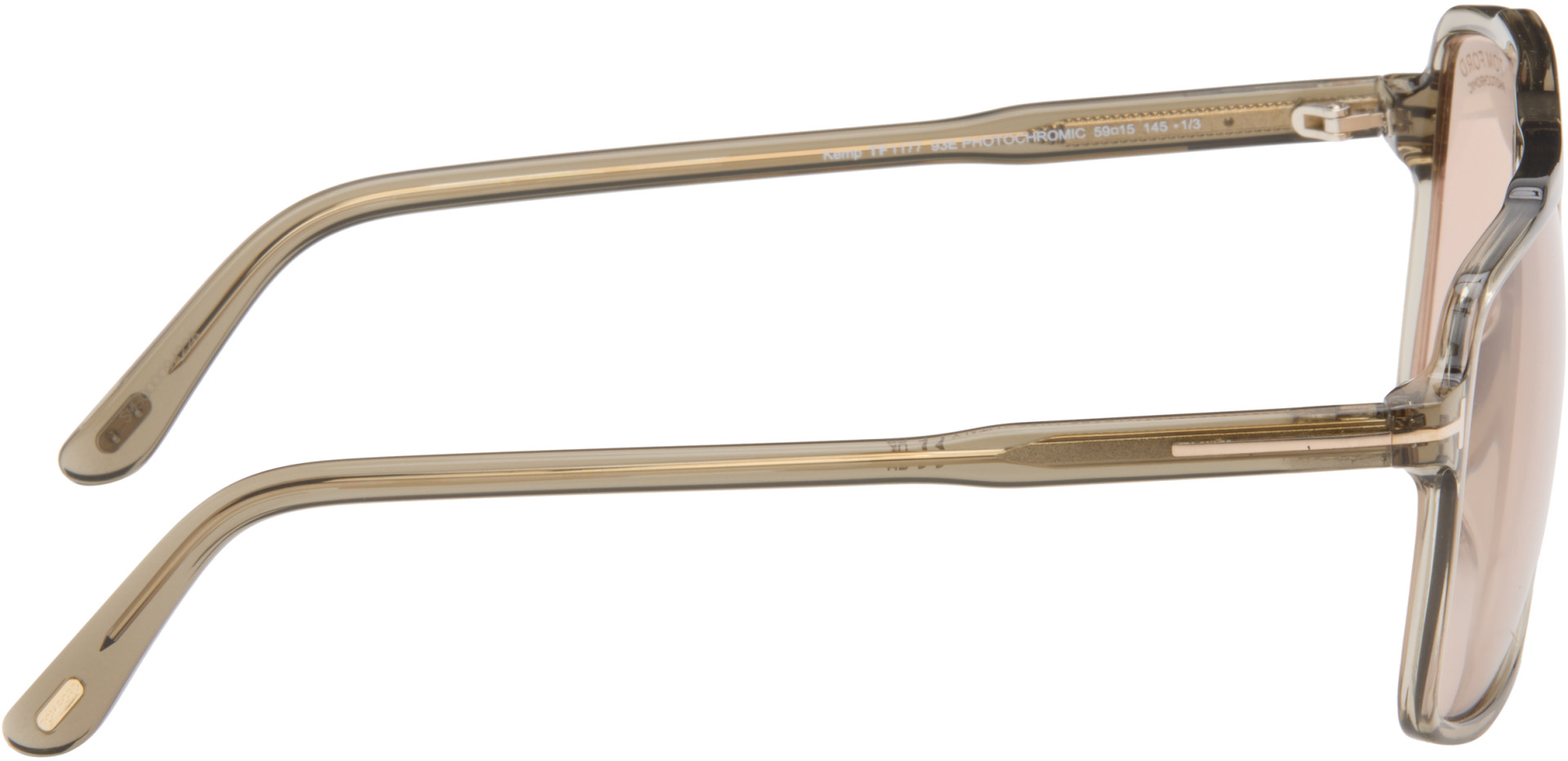 TOM FORD - Lunettes de soleil Kemp vertes