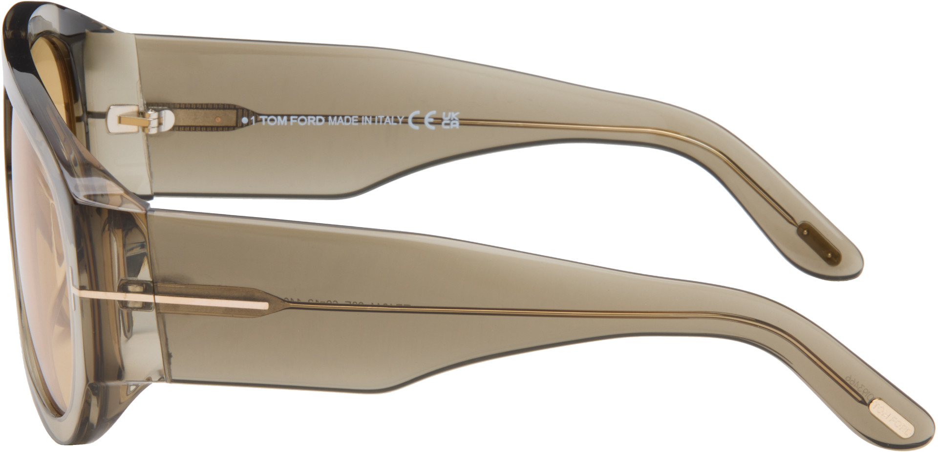 TOM FORD - Lunettes de soleil Bronson grises