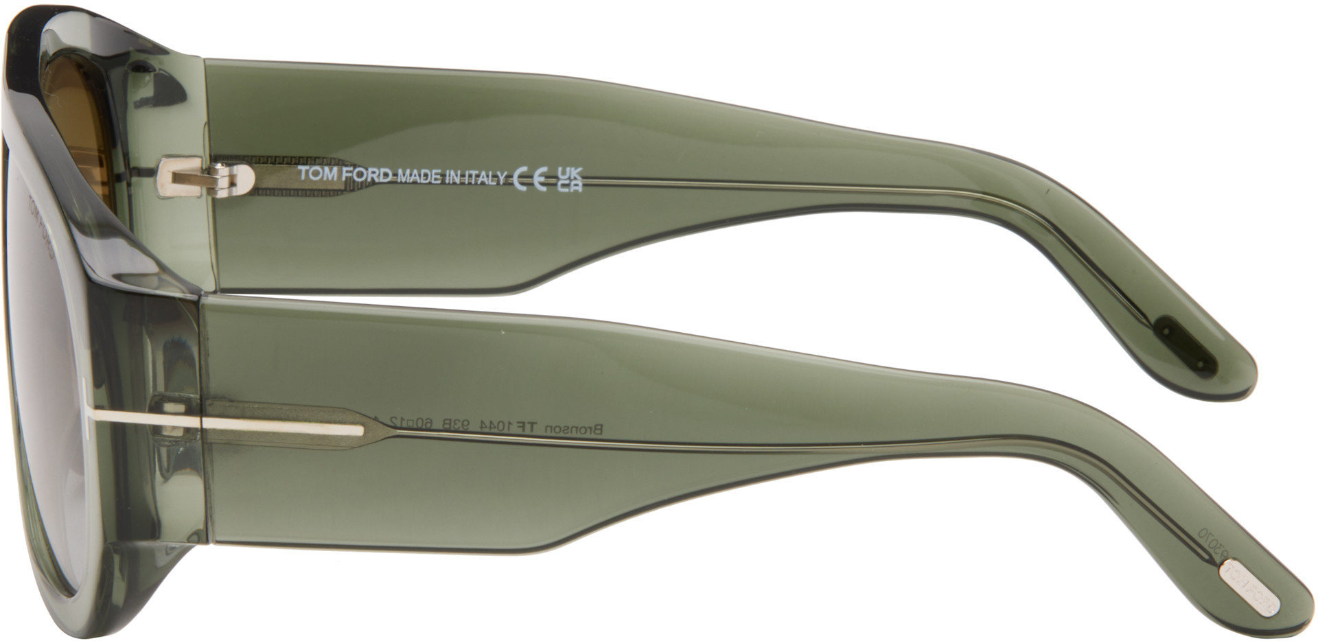 TOM FORD - Lunettes de soleil Bronson vertes