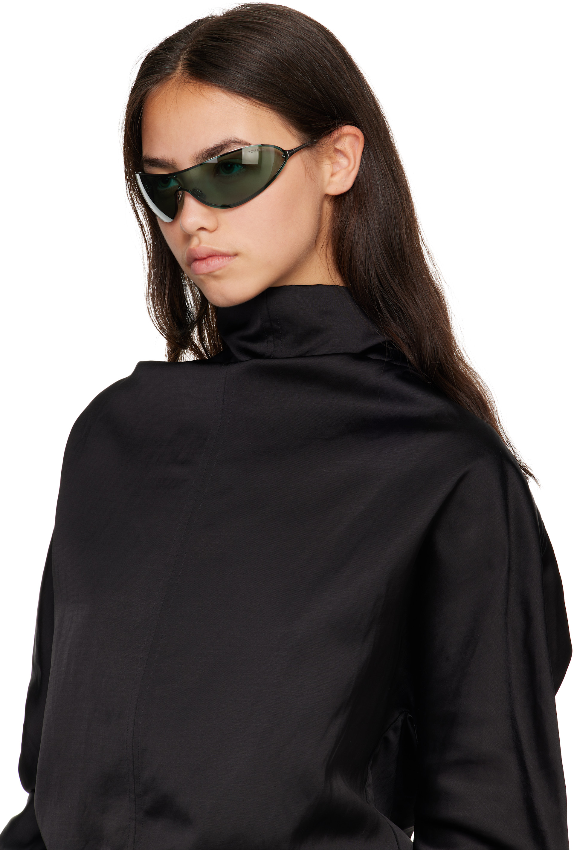 TOM FORD: Gunmetal Brady 02 Sunglasses | SSENSE