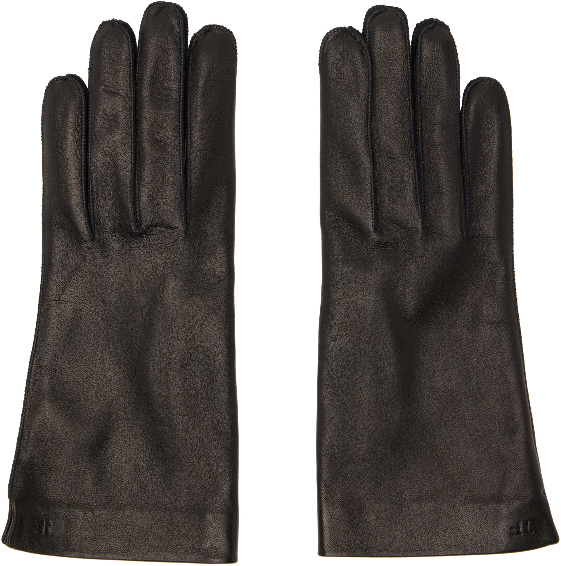 TOM FORD - Gants noirs en cuir