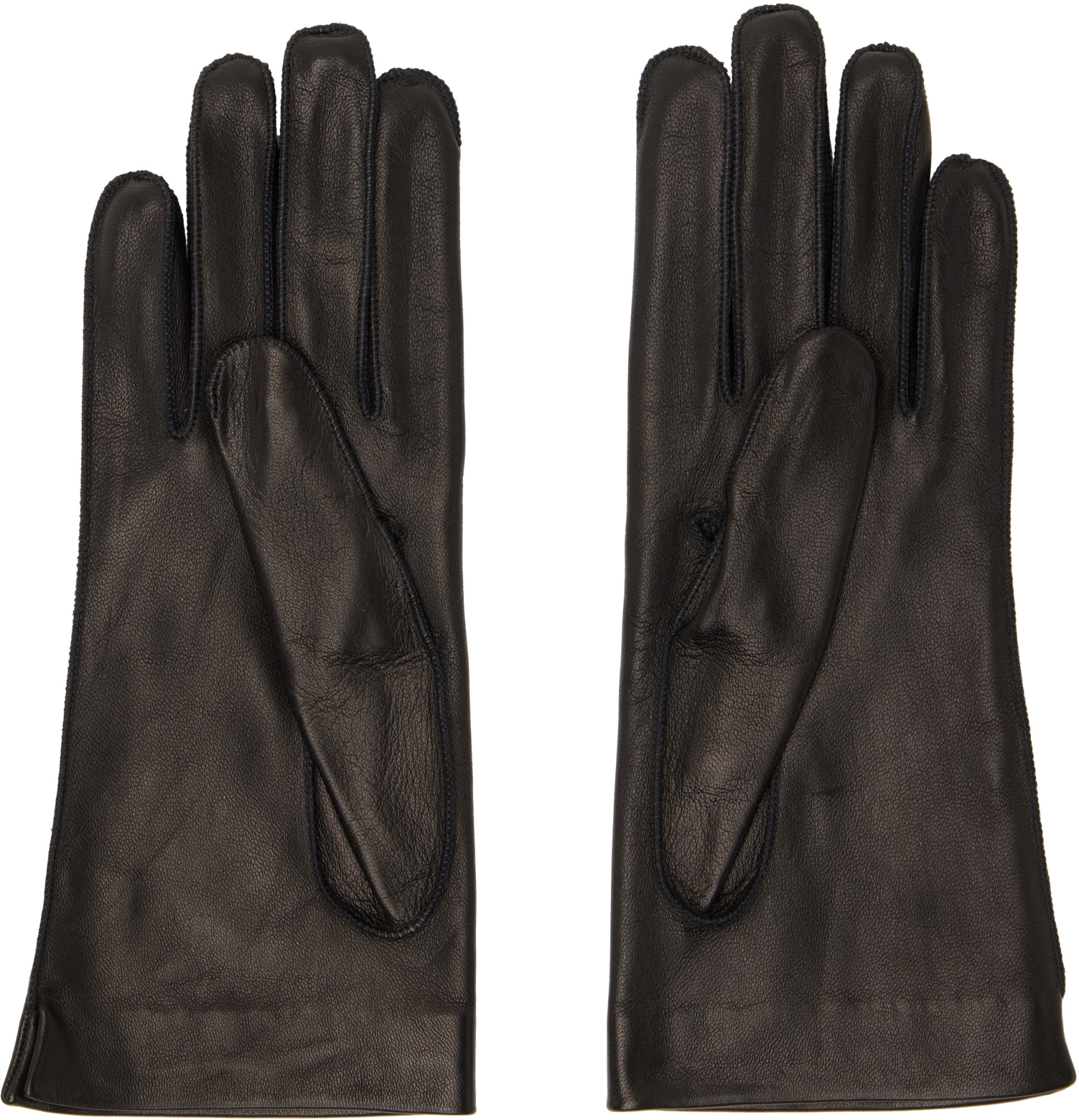 TOM FORD - Gants noirs en cuir