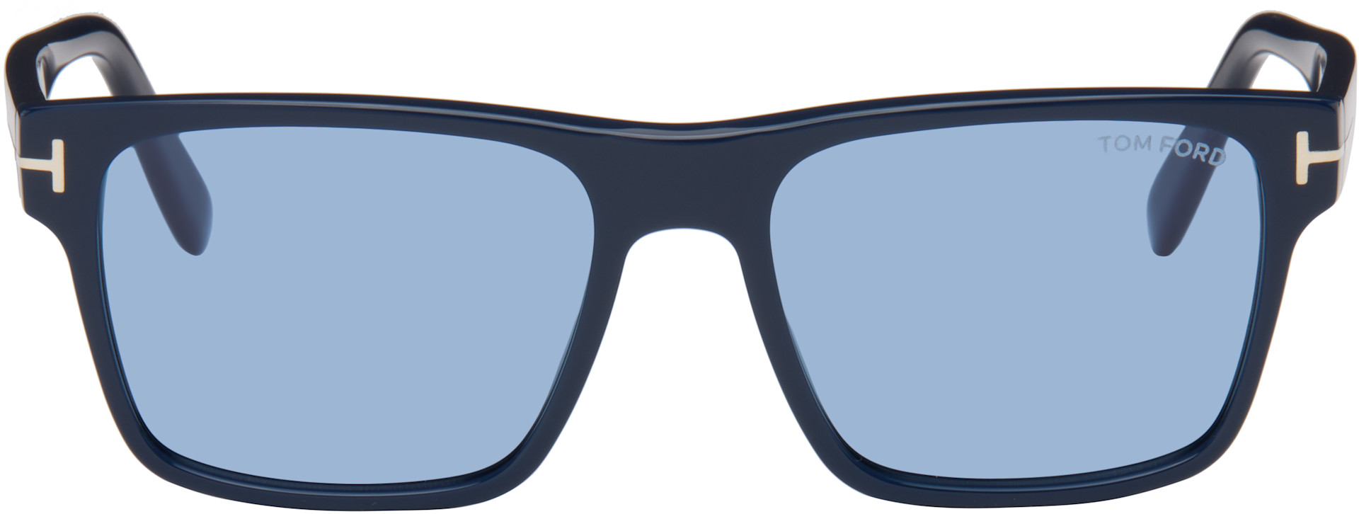 TOM FORD - Navy Calder Sunglasses