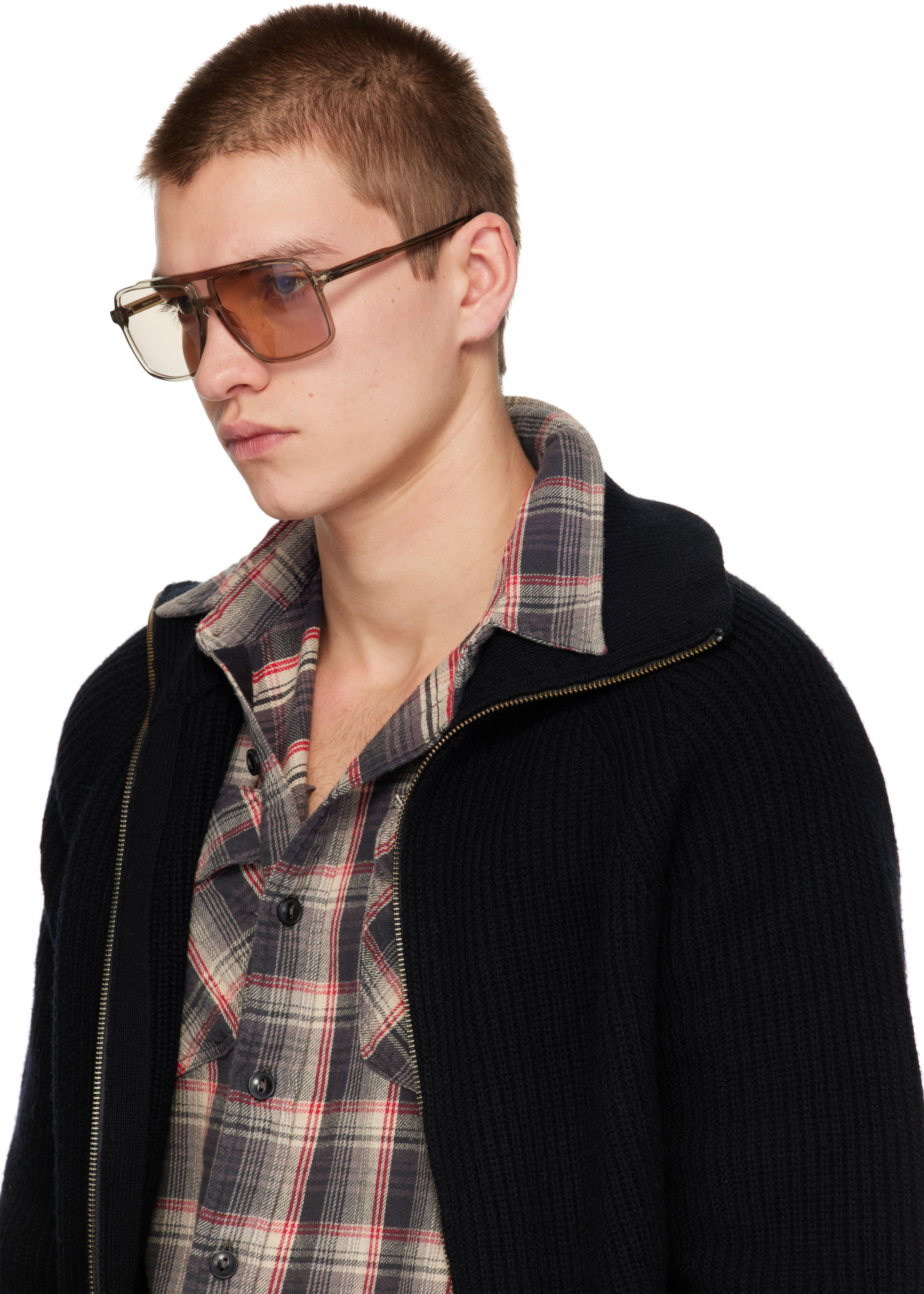 TOM FORD - Green Kemp Sunglasses