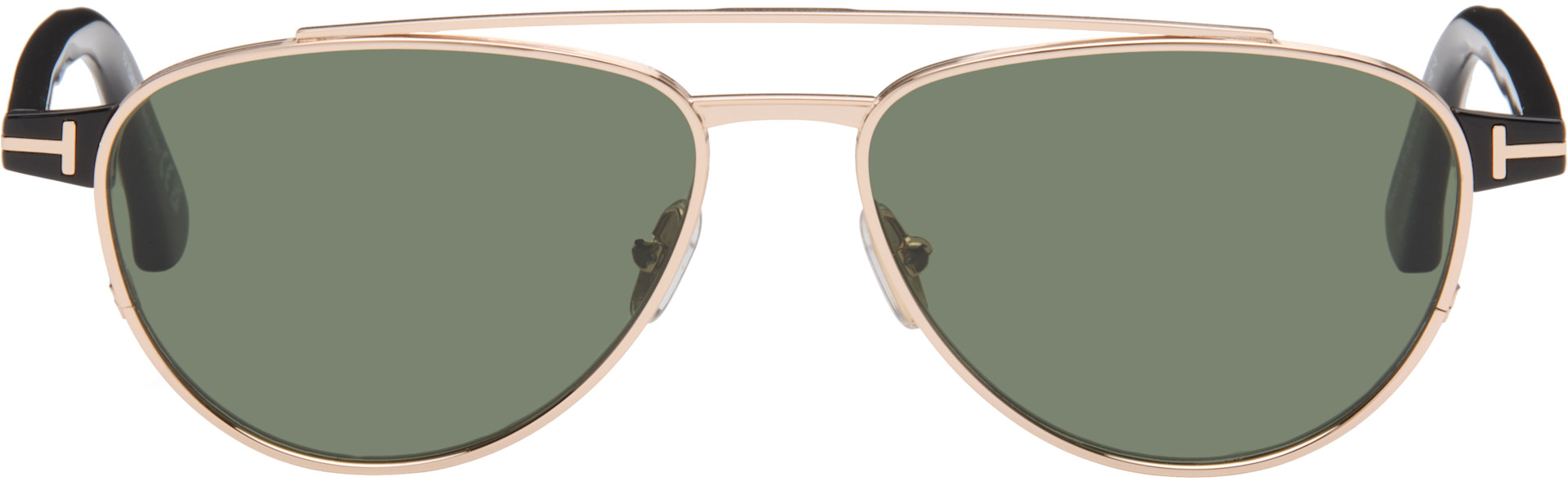 TOM FORD - Lunettes de soleil Anthony dorées