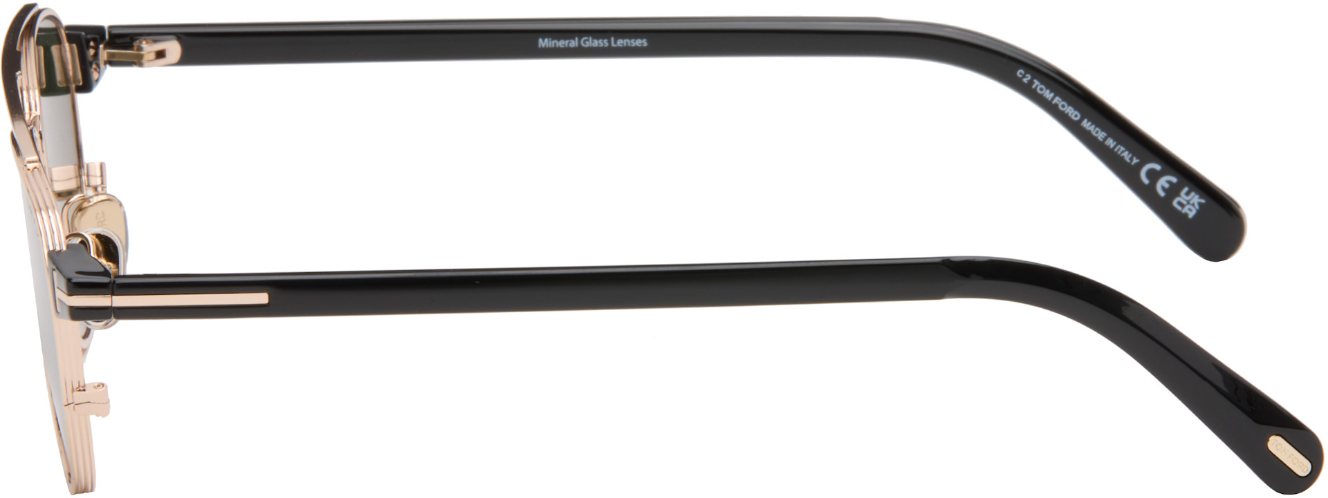 TOM FORD - Lunettes de soleil Anthony dorées