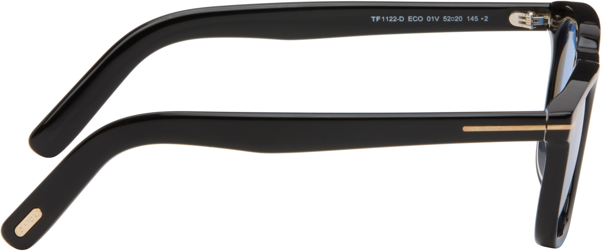 TOM FORD - Black Round Sunglasses