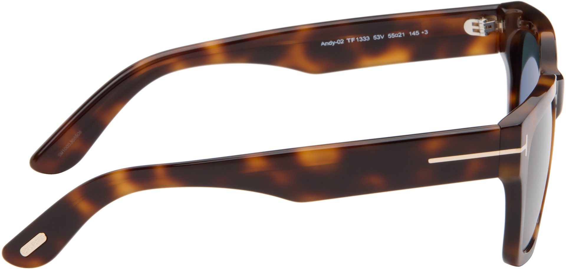 TOM FORD - Brown Andy Sunglasses