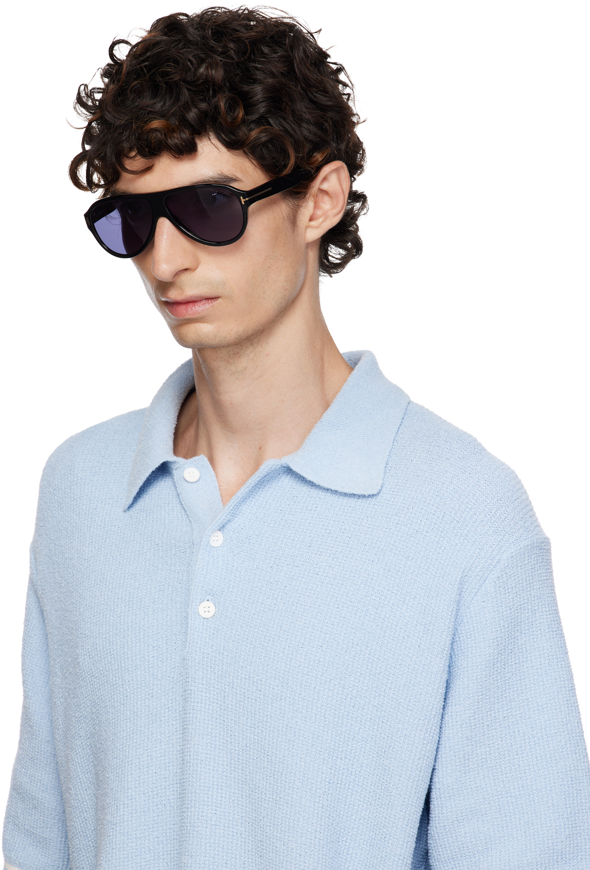TOM FORD - Black Samuele Sunglasses