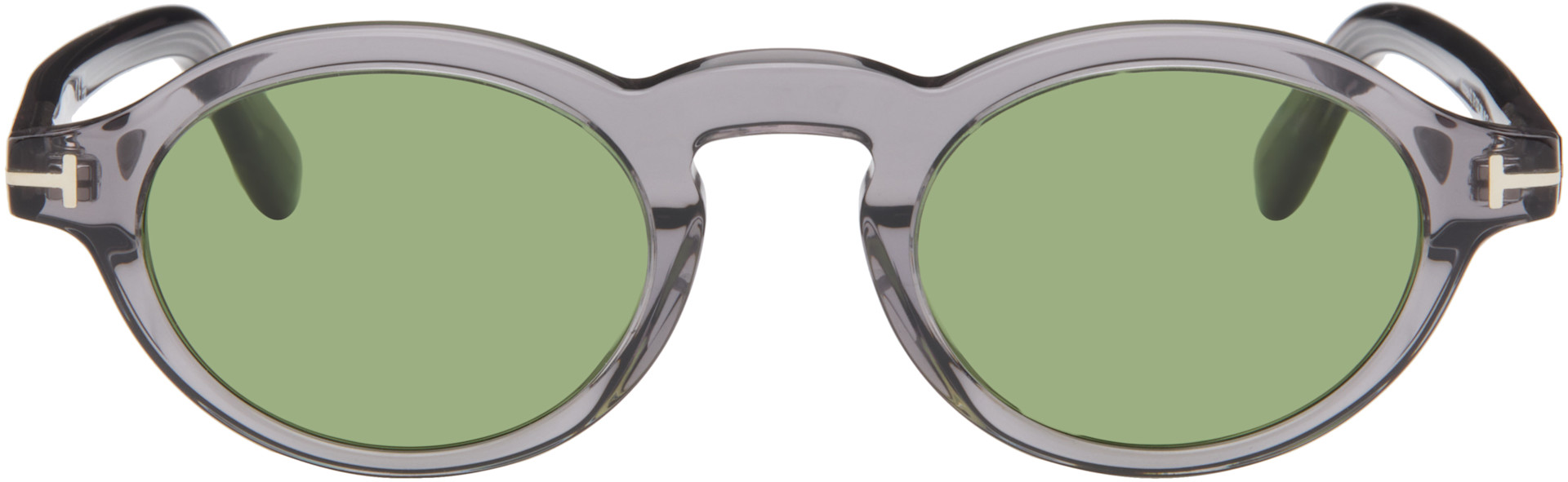 TOM FORD - Gray Aristotle Sunglasses