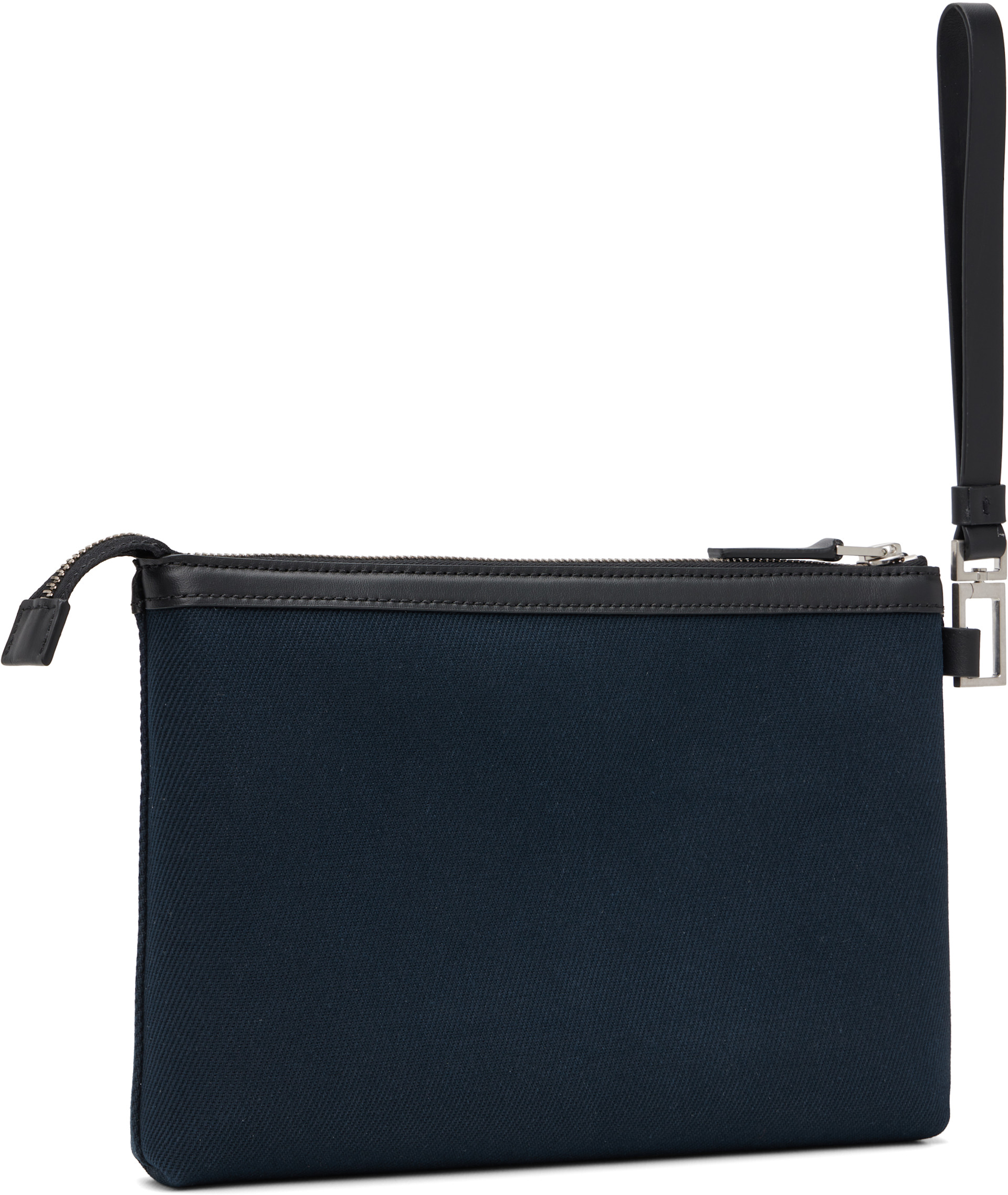TOM FORD - Navy Small Wristlet Pouch