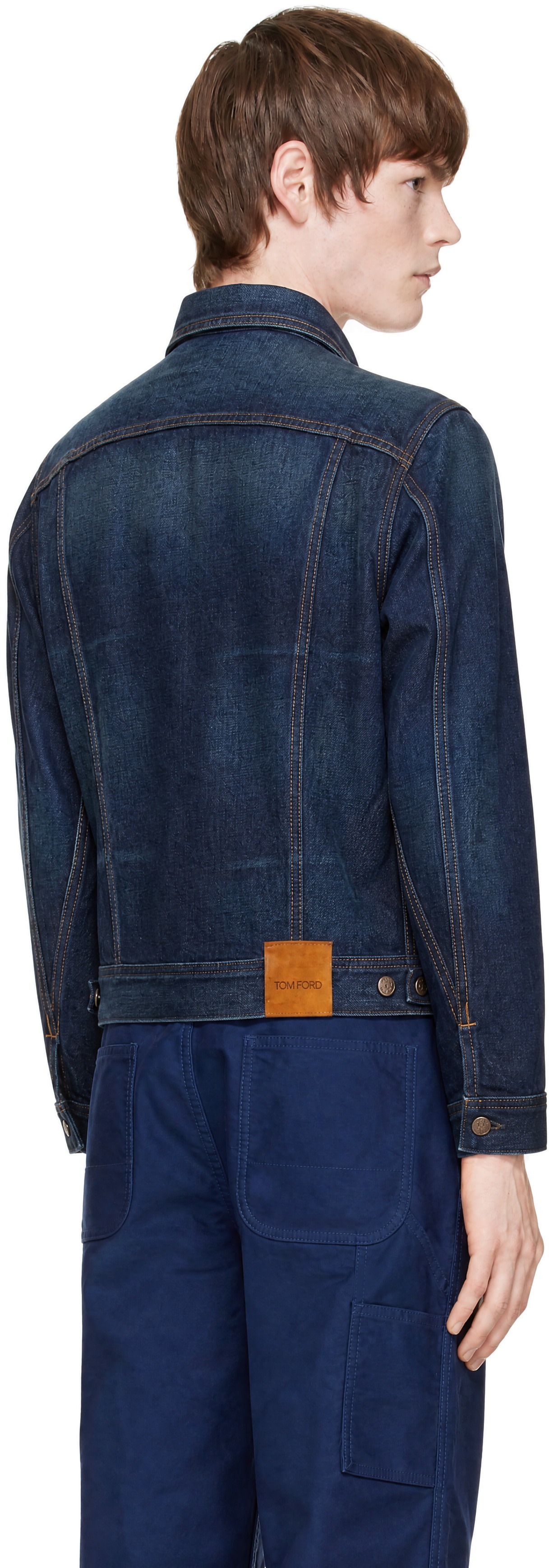 TOM FORD - Navy Icon Denim Jacket